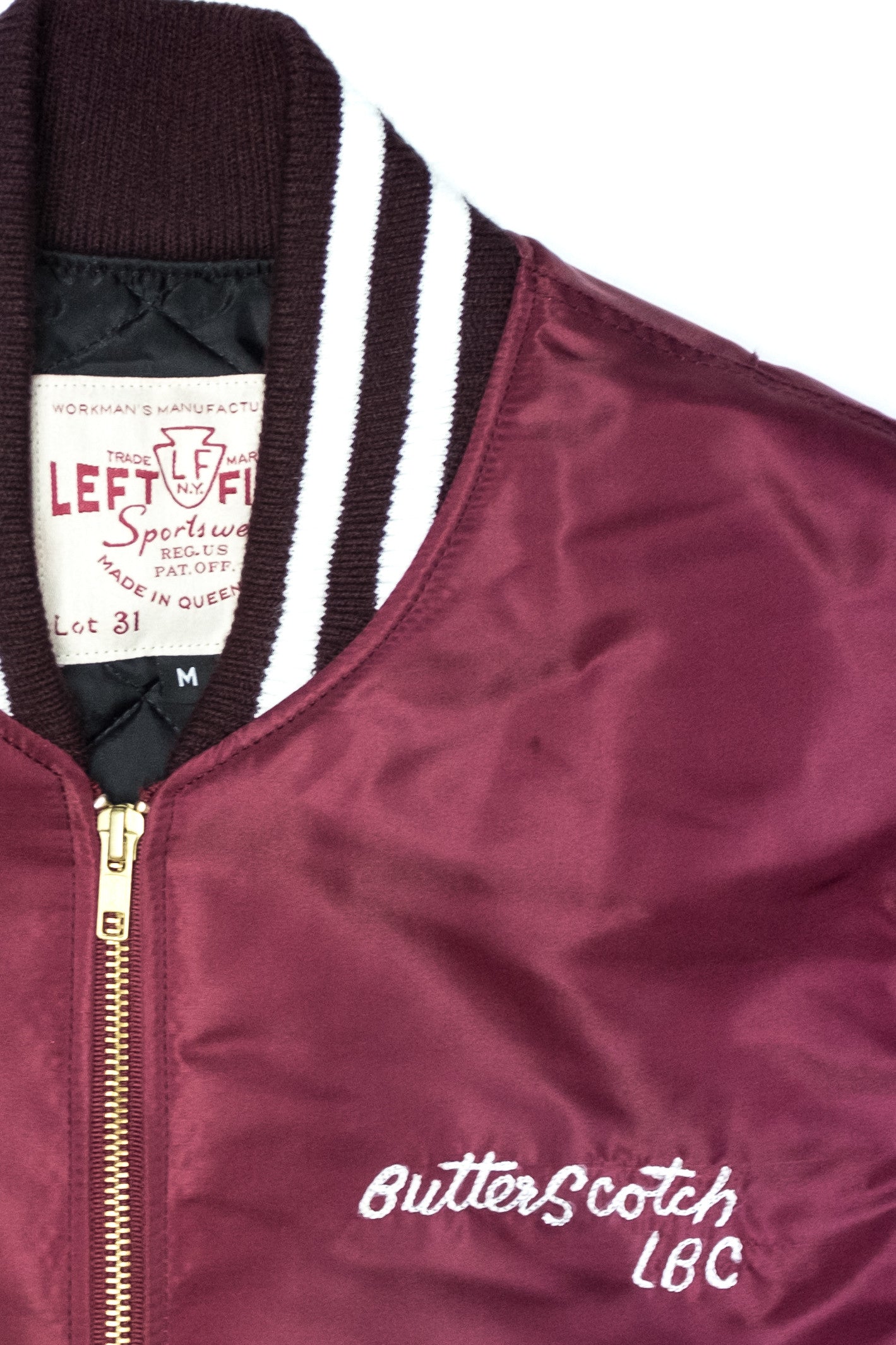 Blog Post No. 4 - ButterScotch x Left Field NYC 'LB Crew Jacket'