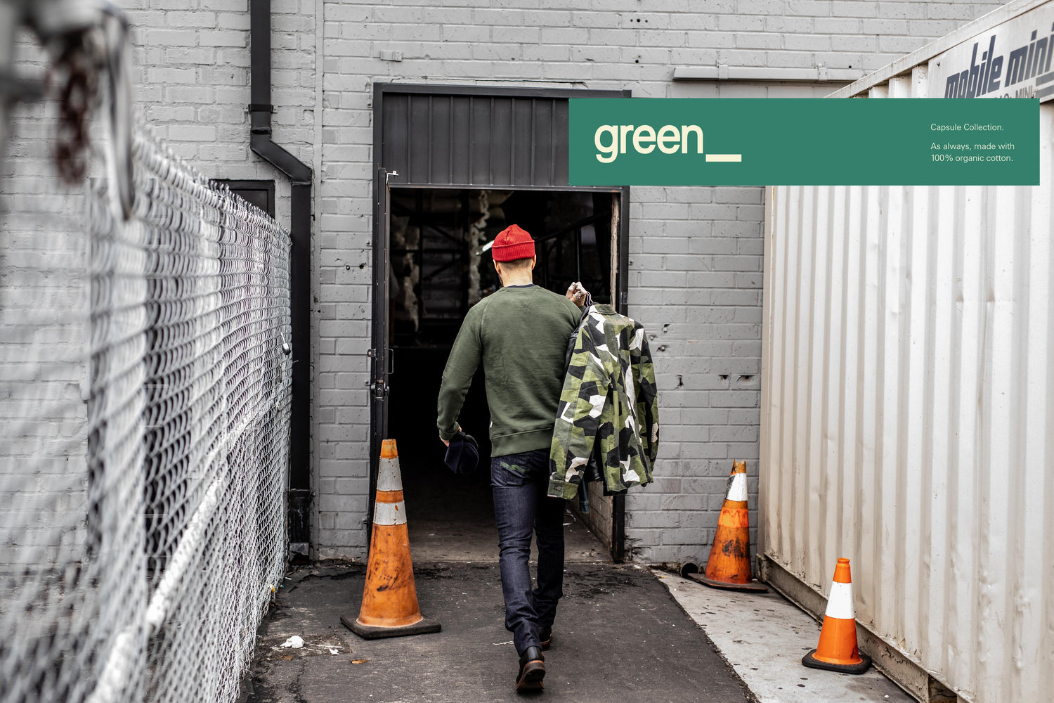 Blog Post No. 14 - Nudie green_ capsule