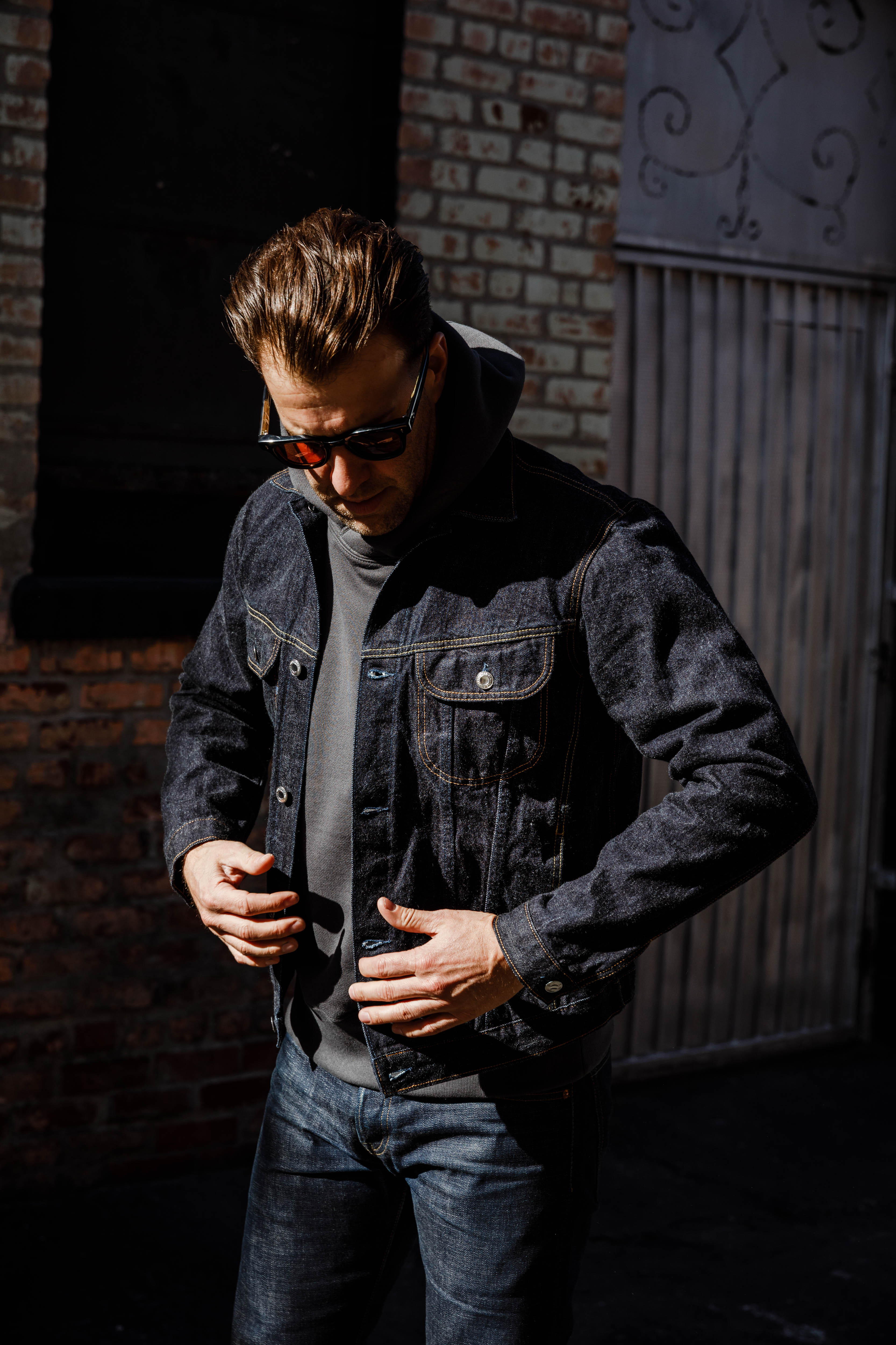 Benzak Denim Developers - BDJ-05 Type 3 Trucker Jacket - 14 oz. Forties Era Selvedge