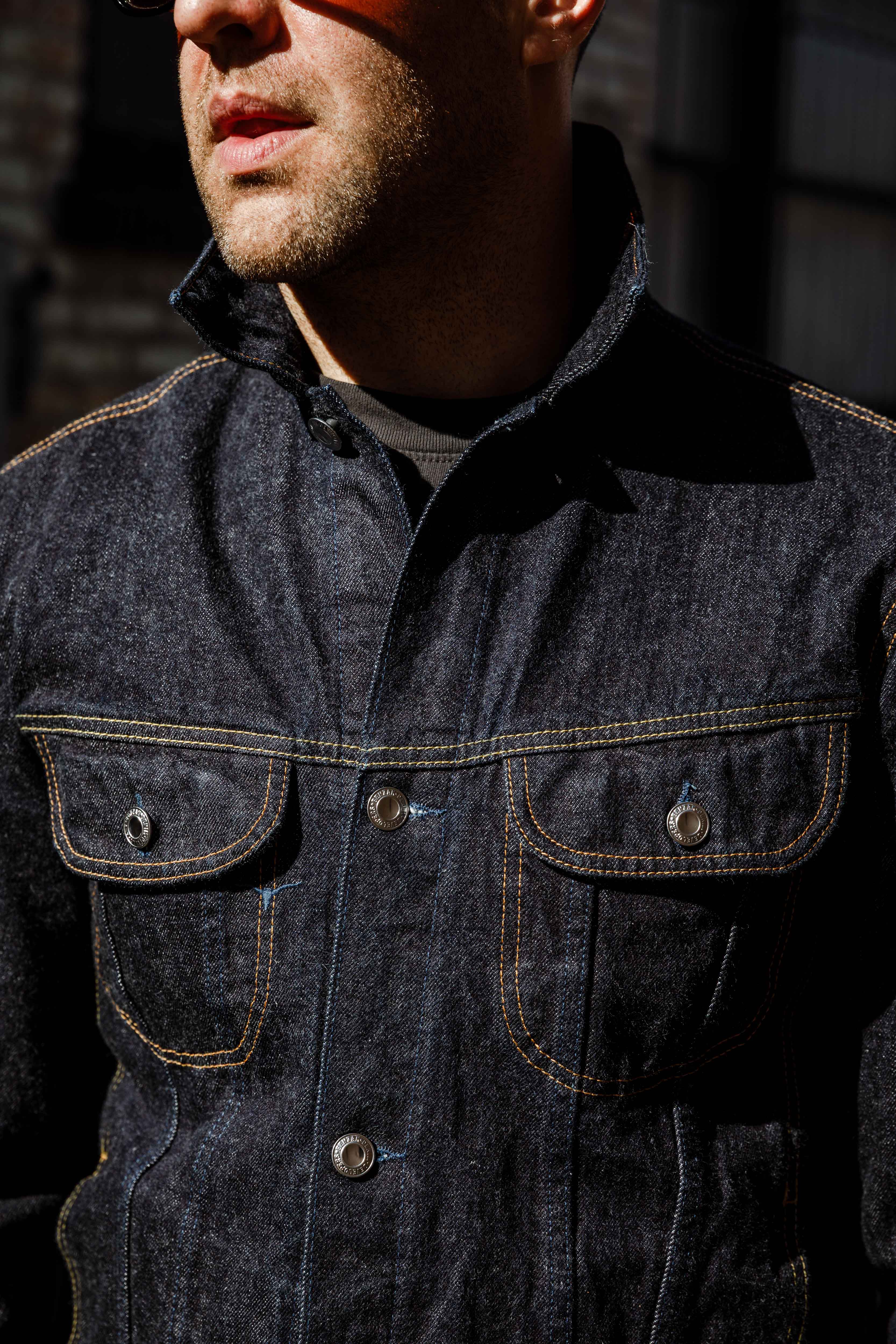 Benzak Denim Developers - BDJ-05 Type 3 Trucker Jacket - 14 oz. Forties Era Selvedge