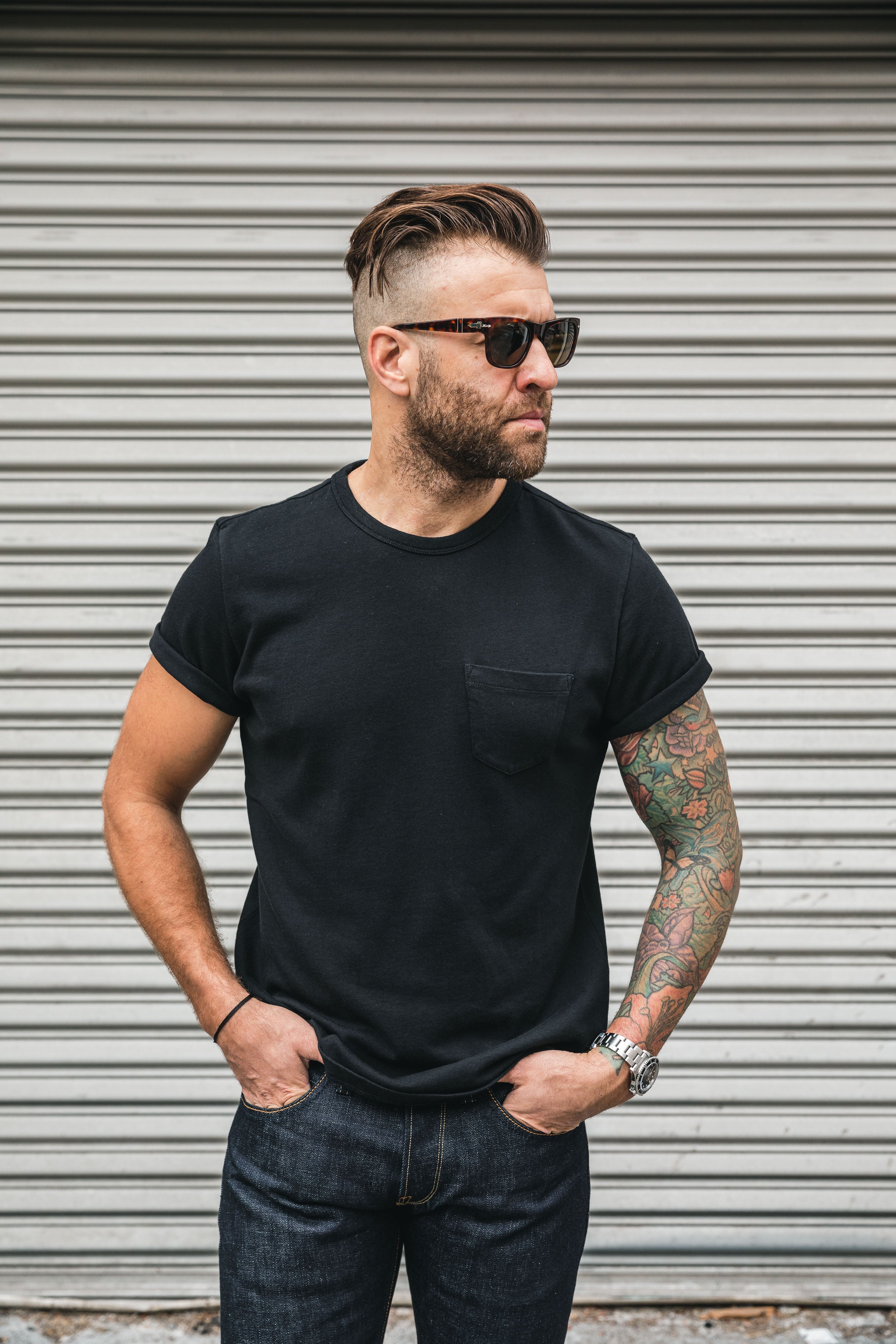 Benzak Denim Developers - BT-09 Vintage Tee - Black