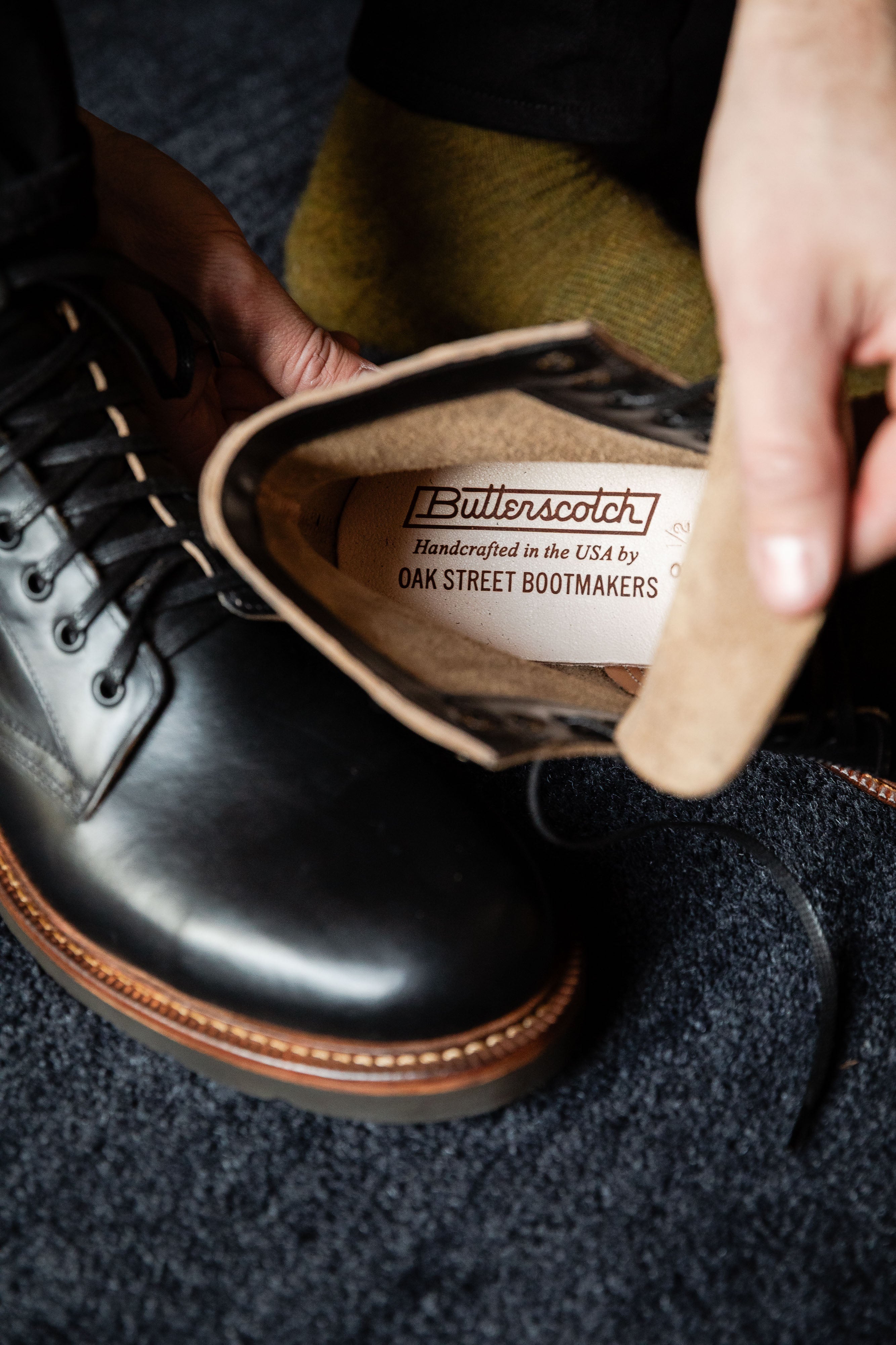 Oak Street x ButterScotch - HiFi Trench Boot