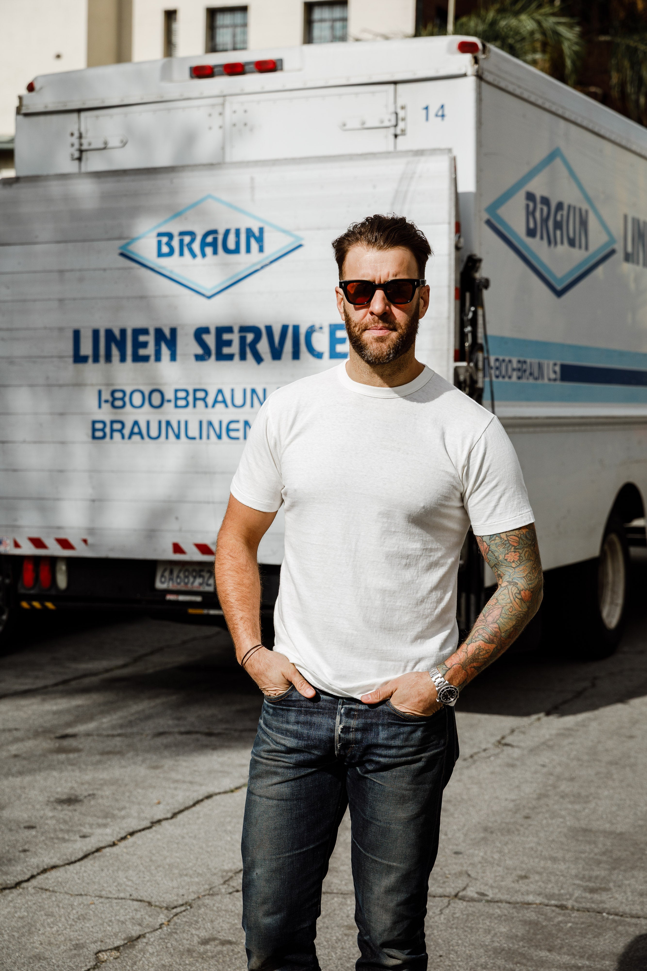 Sunray Sportswear - Haleiwa S/S T-Shirt - Off White