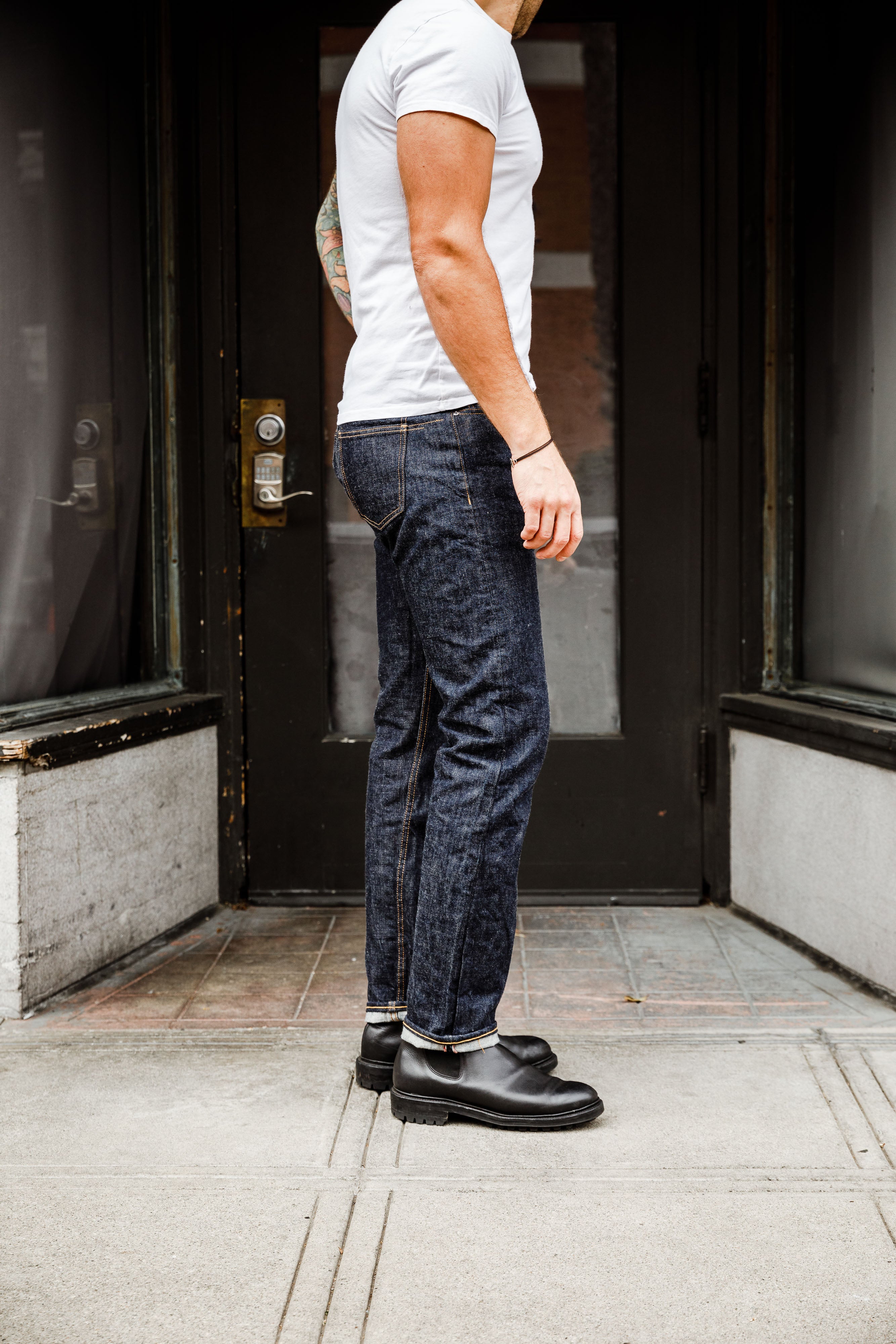 3sixteen - CT-100xk Classic Tapered - 14oz Rinsed Indigo Kibata