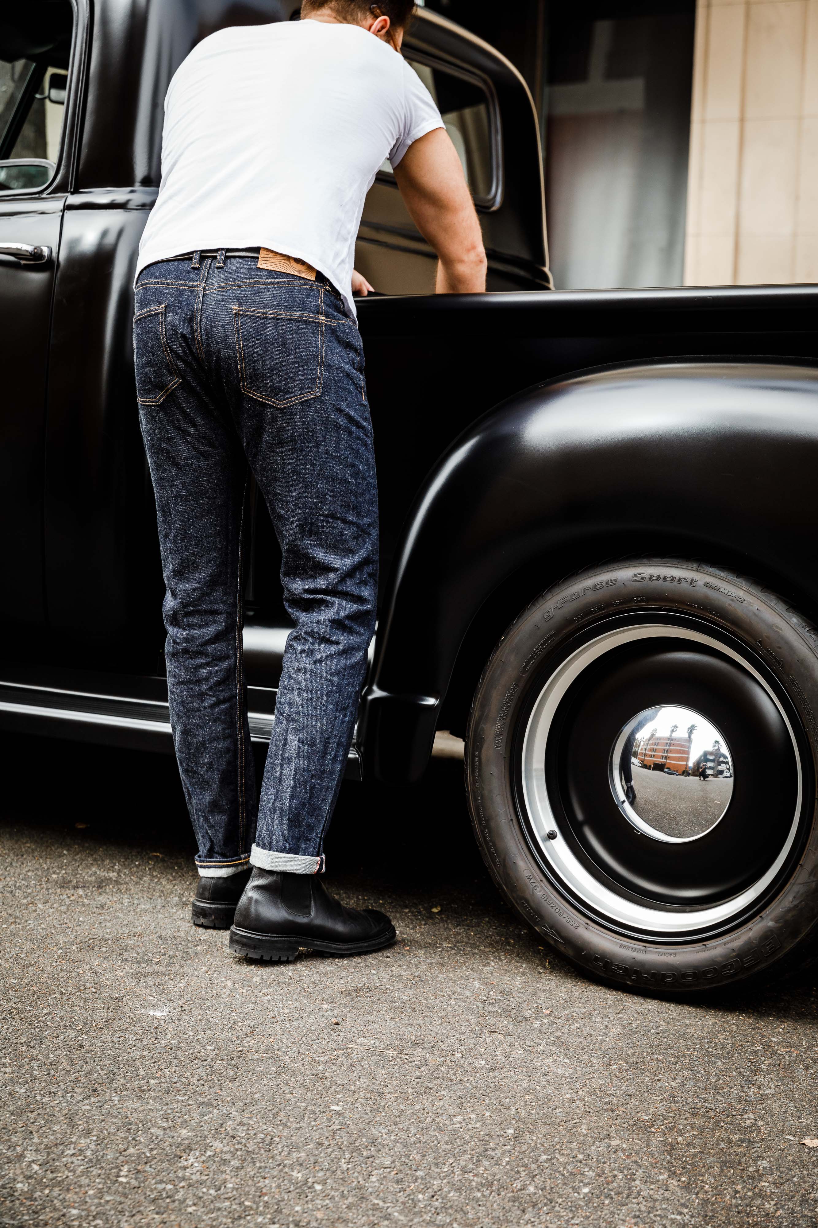 3sixteen - CT-100xk Classic Tapered - 14oz Rinsed Indigo Kibata
