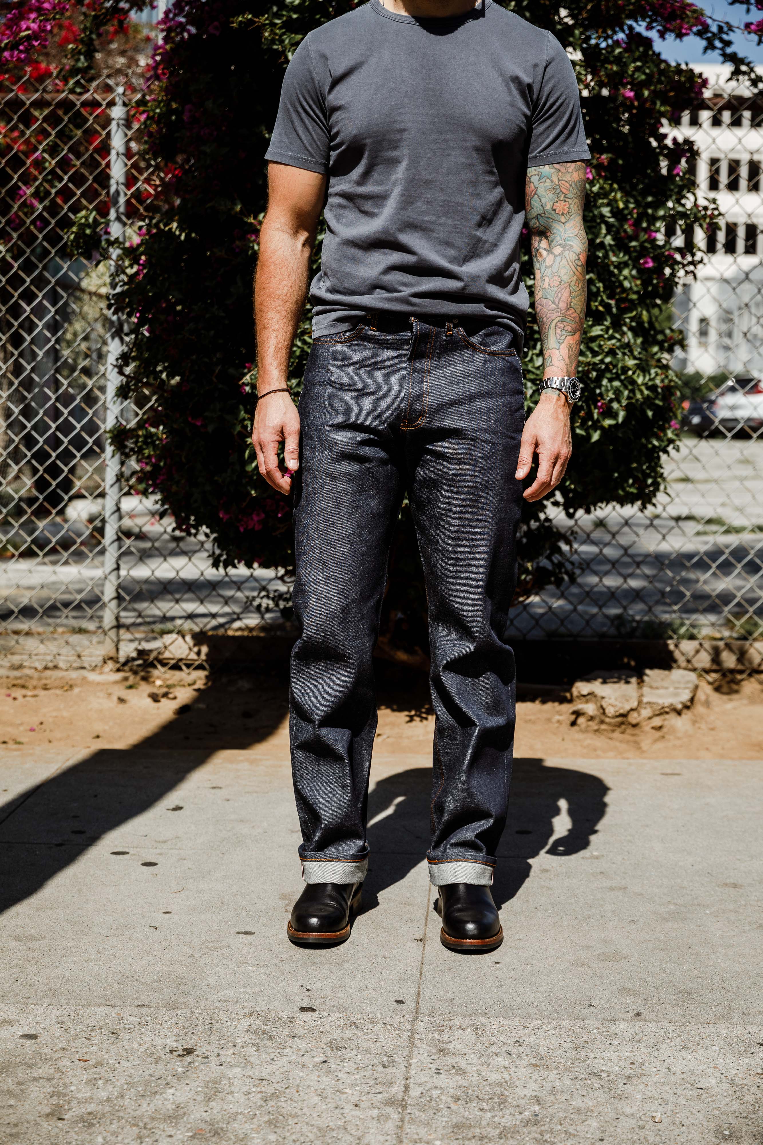 Naked & Famous - True Guy - Dirty Fade Selvedge