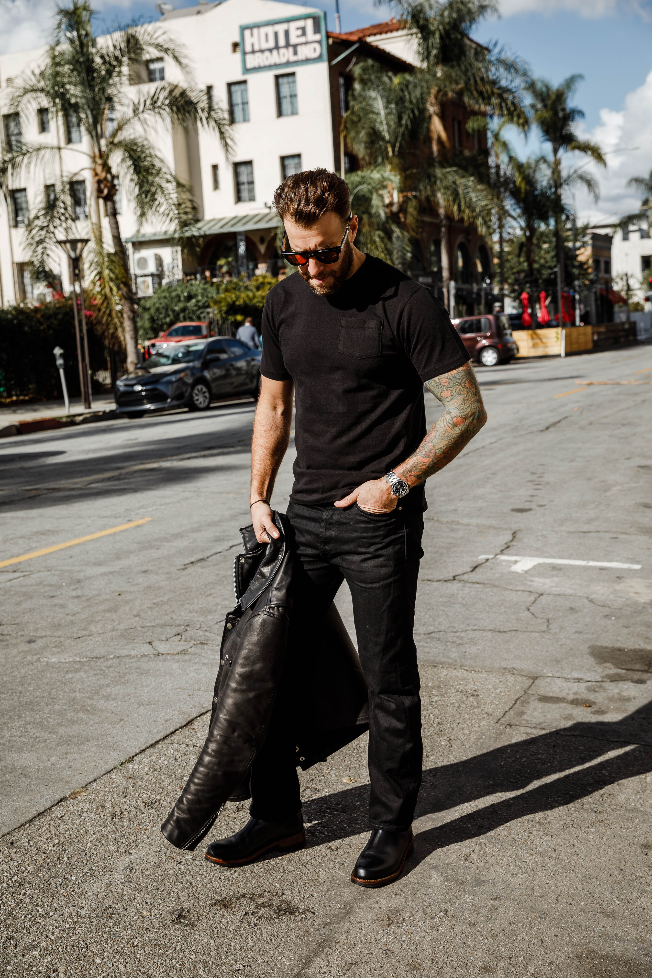 Sunray Sportswear - Hanalei Pocket T-Shirt - Anthracite