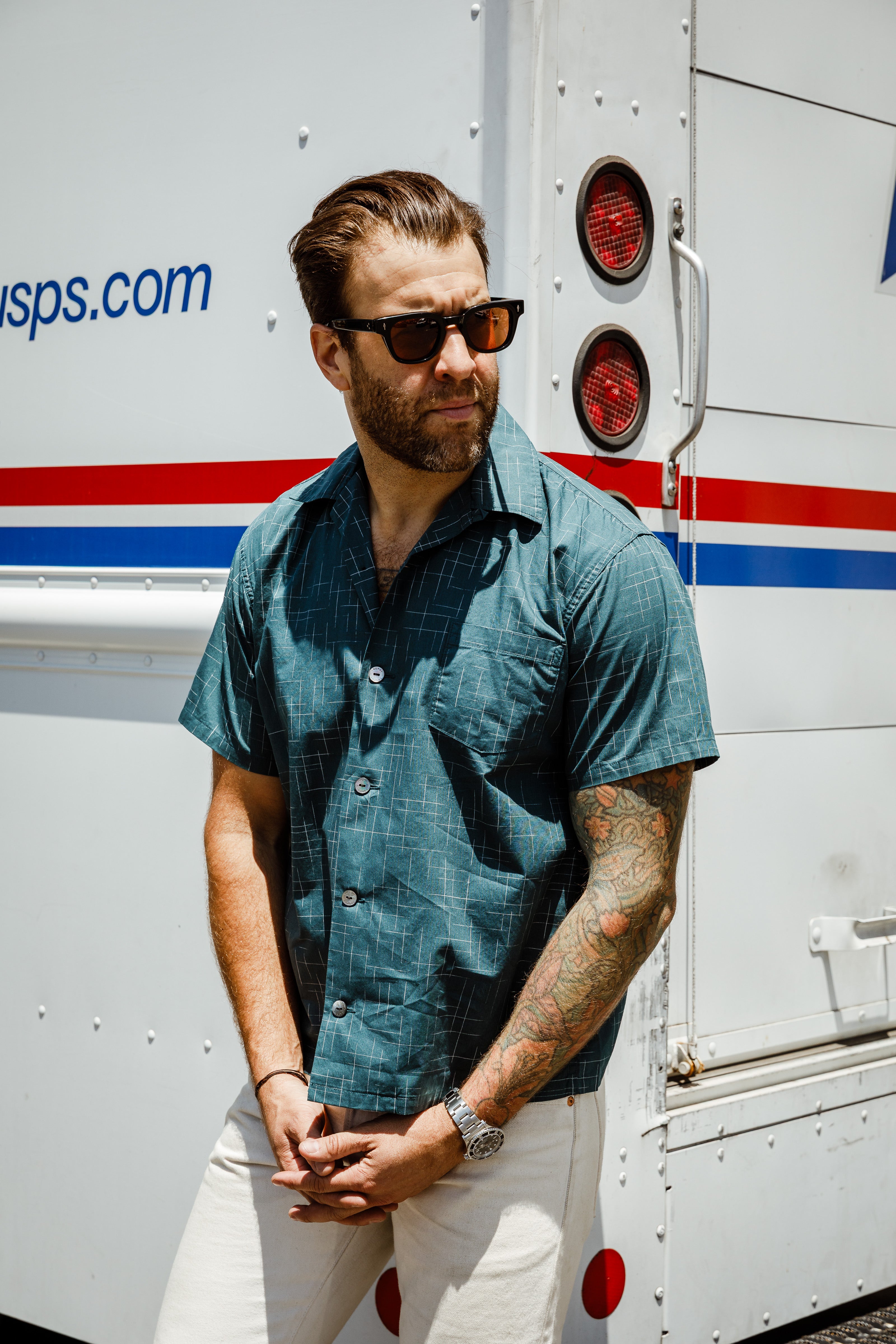 Trophy Clothing - Atomic Hawaiian S/S Shirt - Green