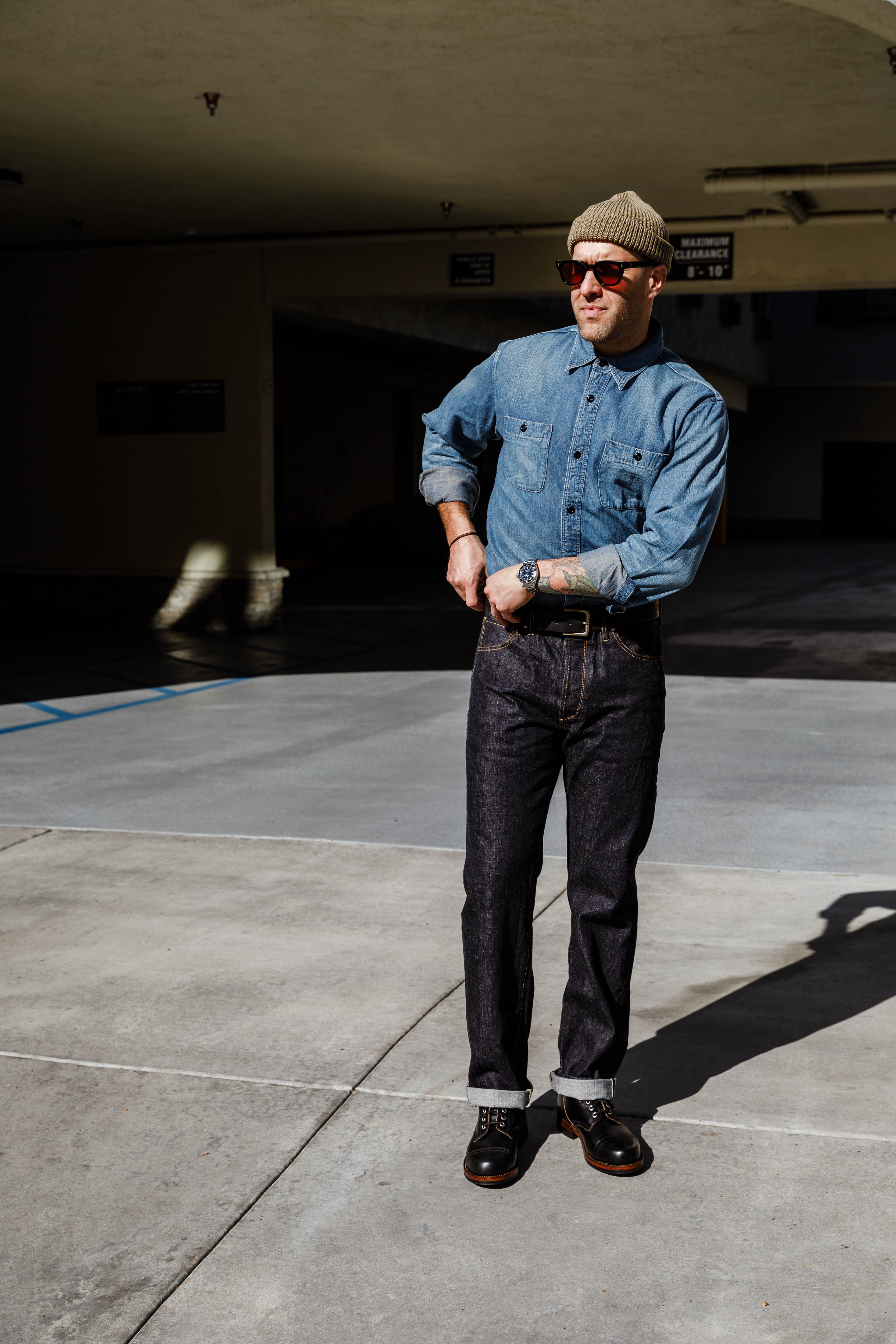 Benzak Denim Developers - B-02 Regular Straight - 14 oz. Forties Era Selvedge