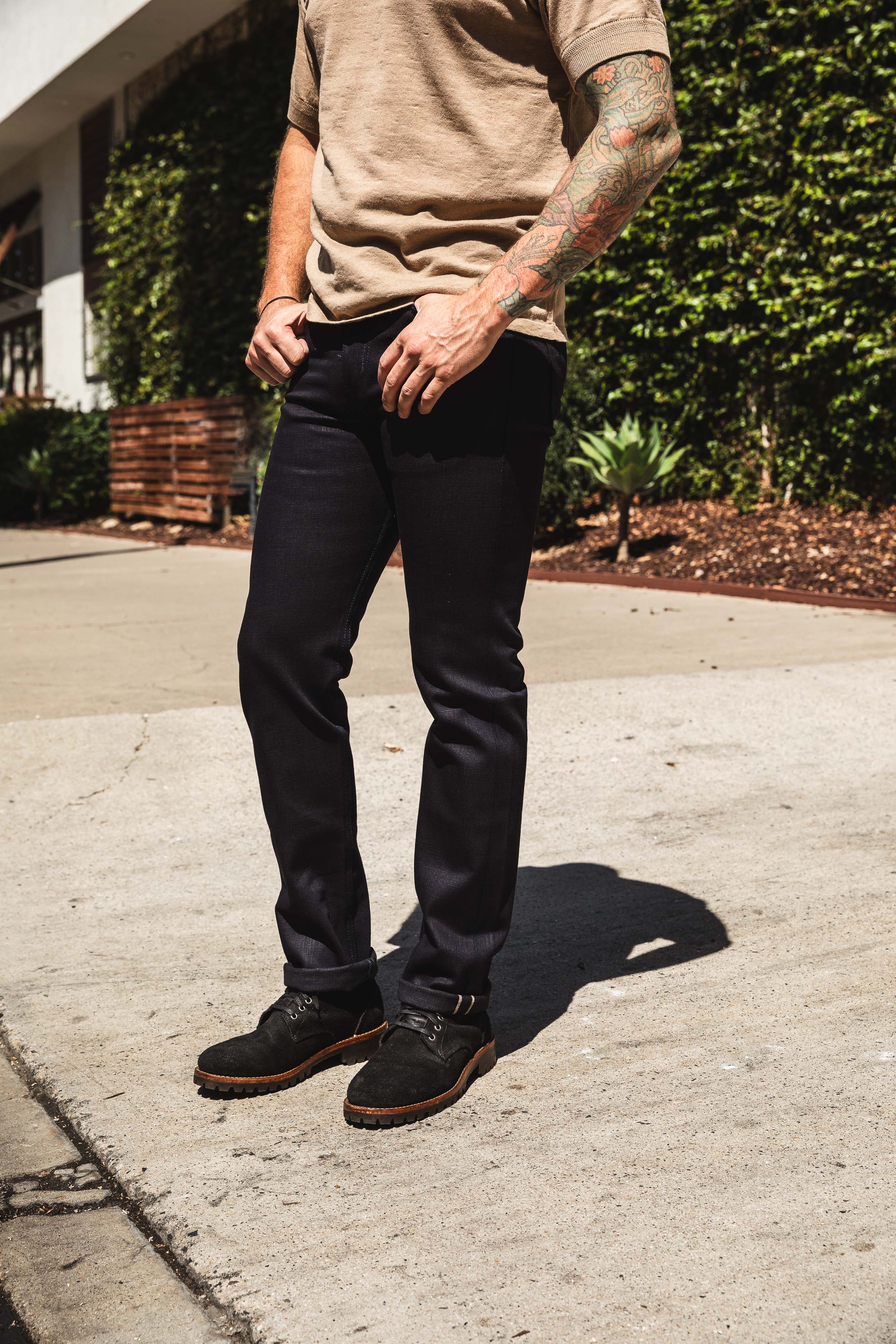 Naked & Famous - Super Guy - Midnight Slub Stretch Selvedge