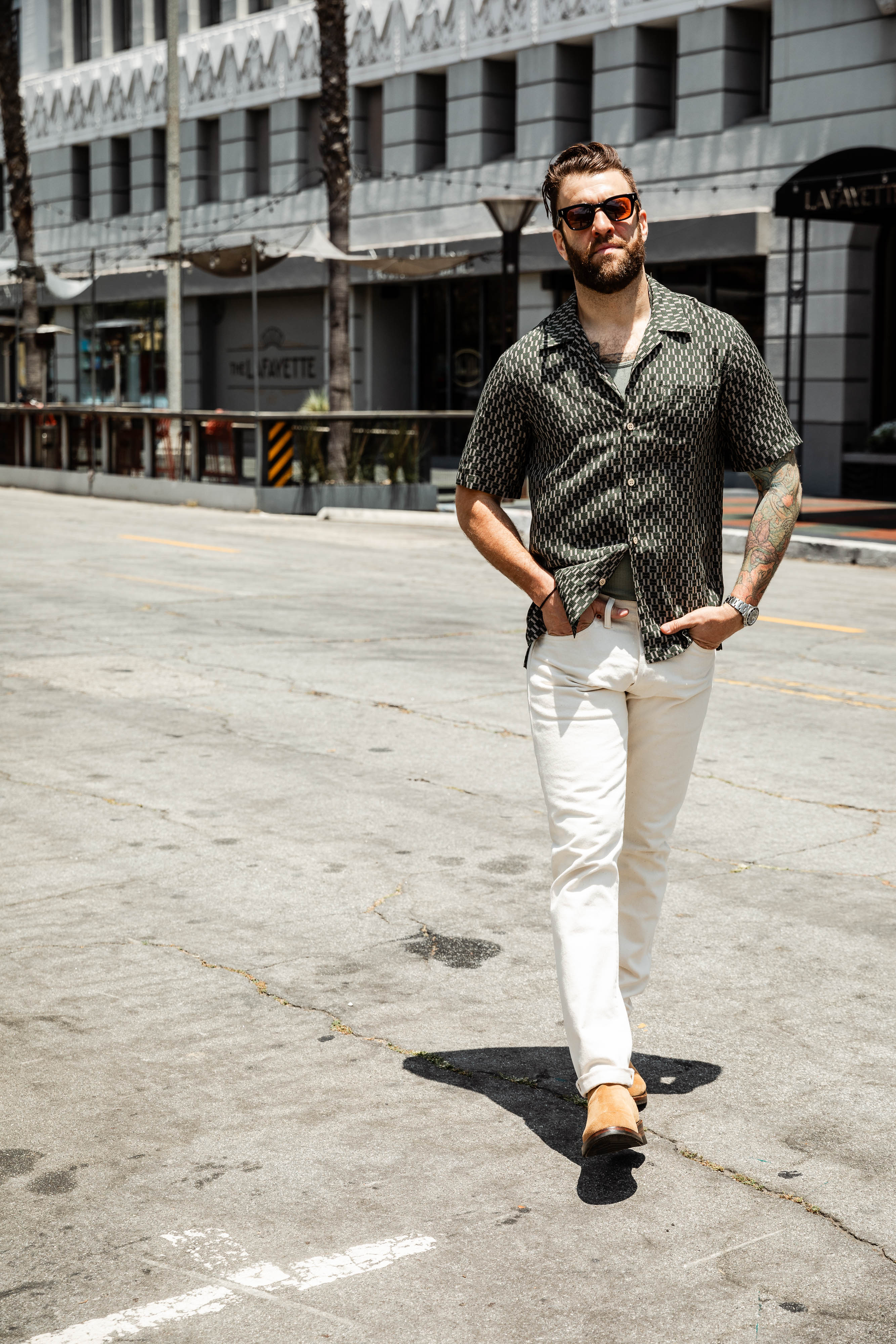Benzak Denim Developers - B-01 SLIM - 14 oz. Rinsed Ecru Selvedge