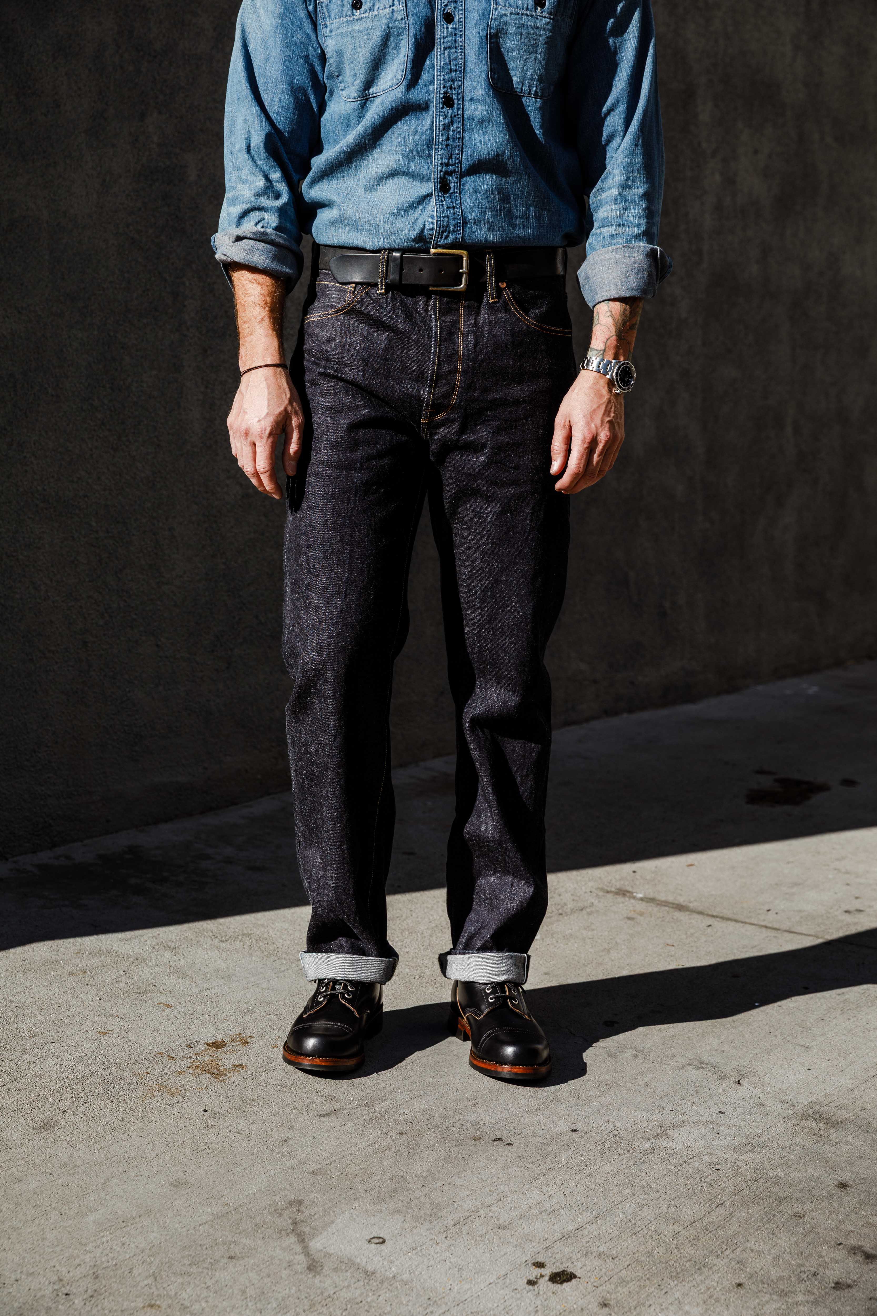 Benzak Denim Developers - B-02 Regular Straight - 14 oz. Forties Era Selvedge