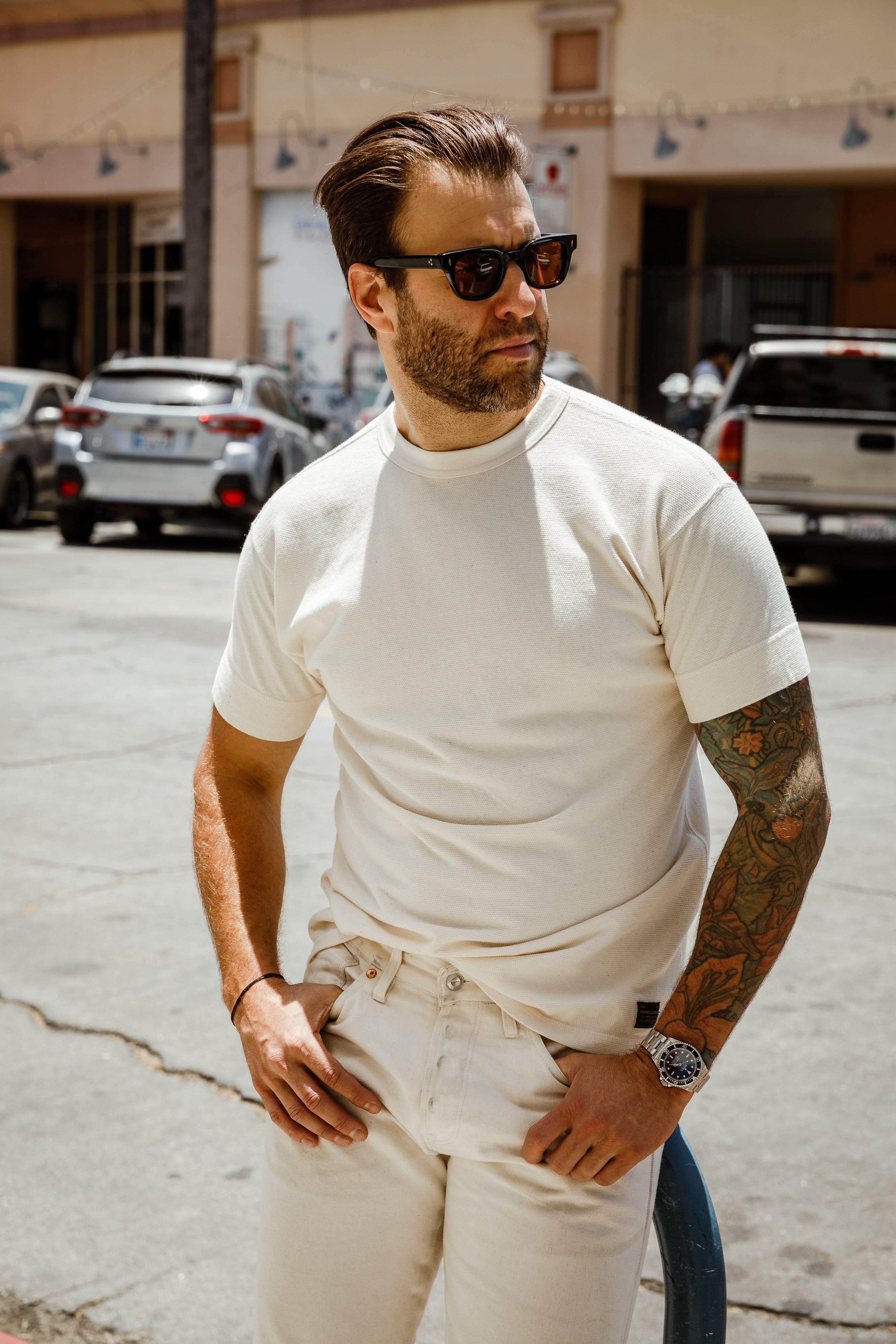 Trophy Clothing - Utility Mil Crew S/S Tee - Natural