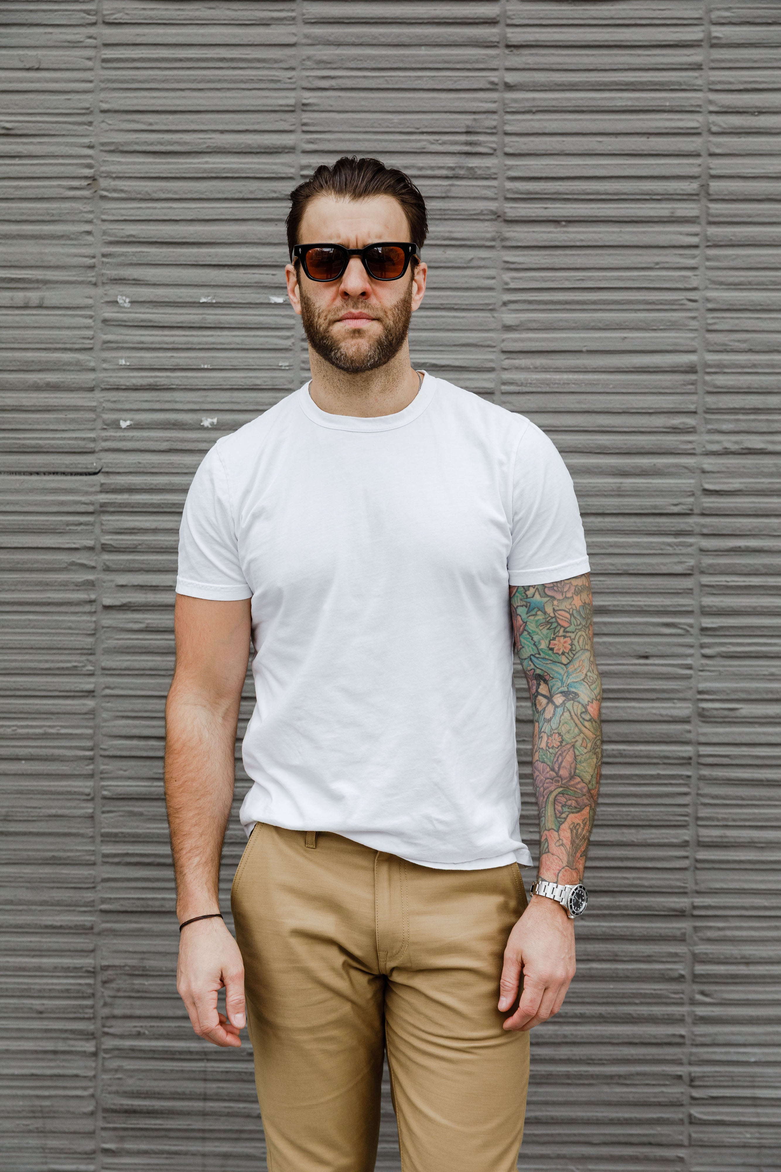 ButterScotch - Supima Crewneck - White