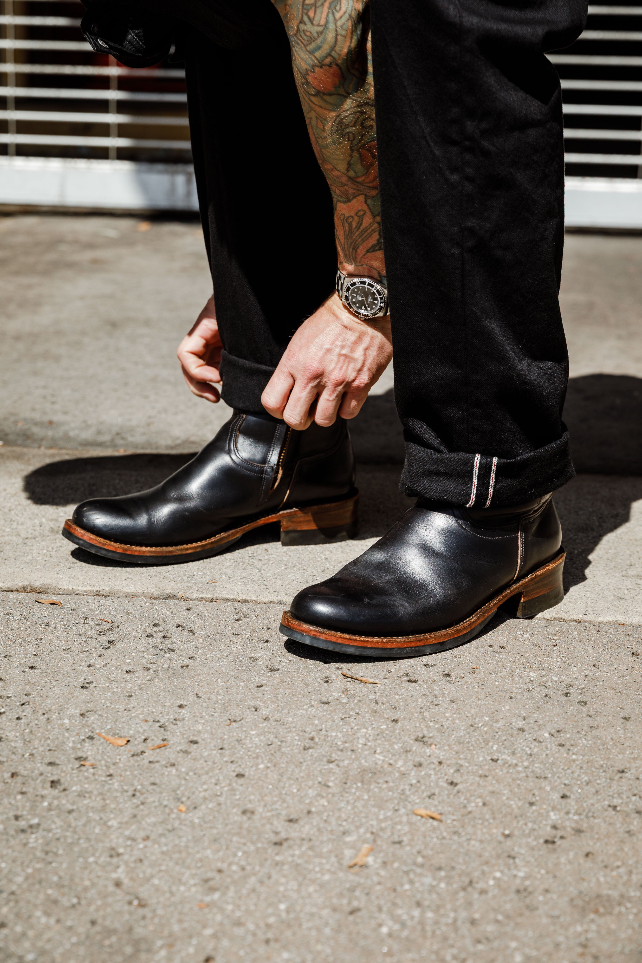 3sixteen - CS-222x Classic Straight - 12.5oz Lightweight Double Black Selvedge