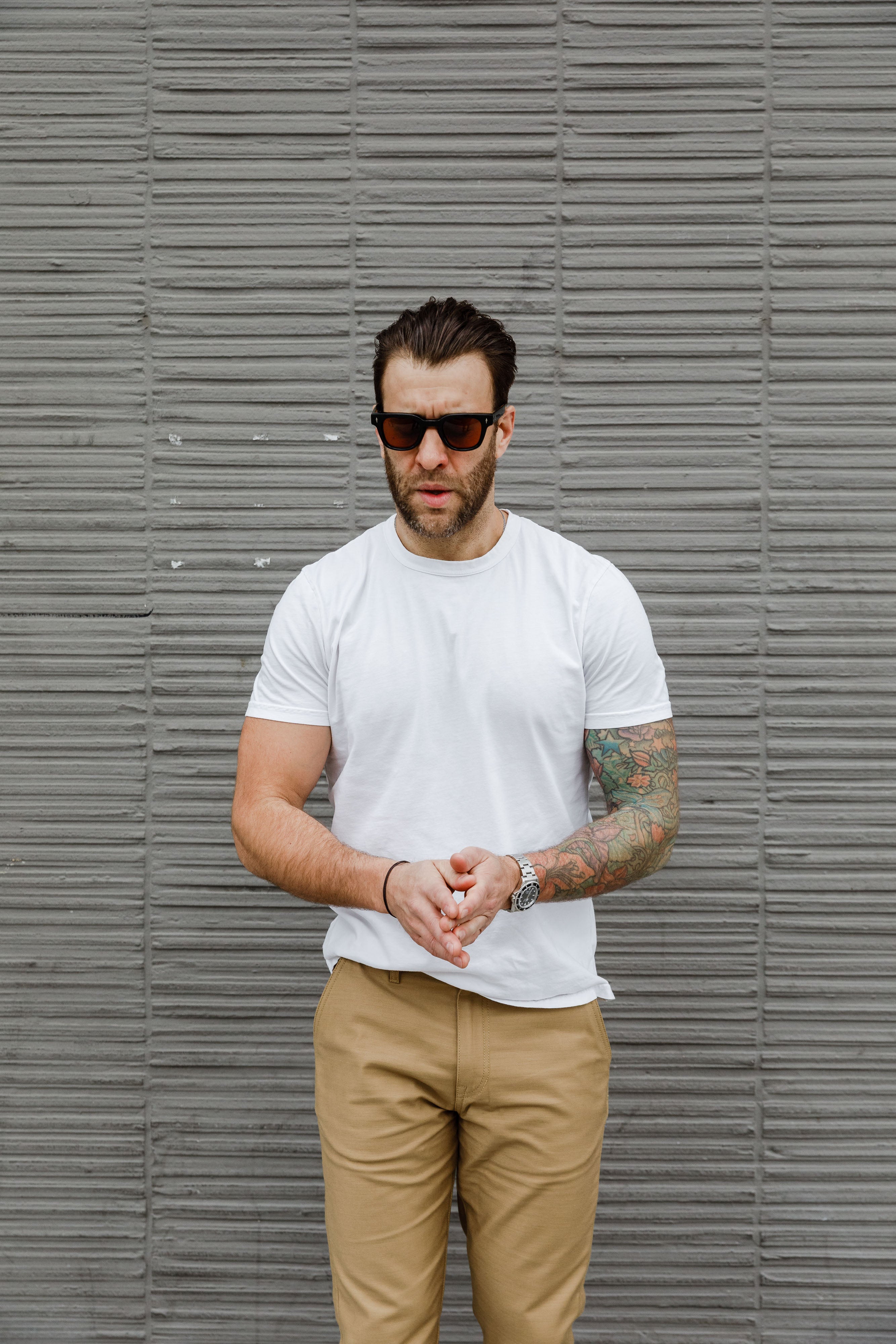 ButterScotch - Supima Crewneck - White