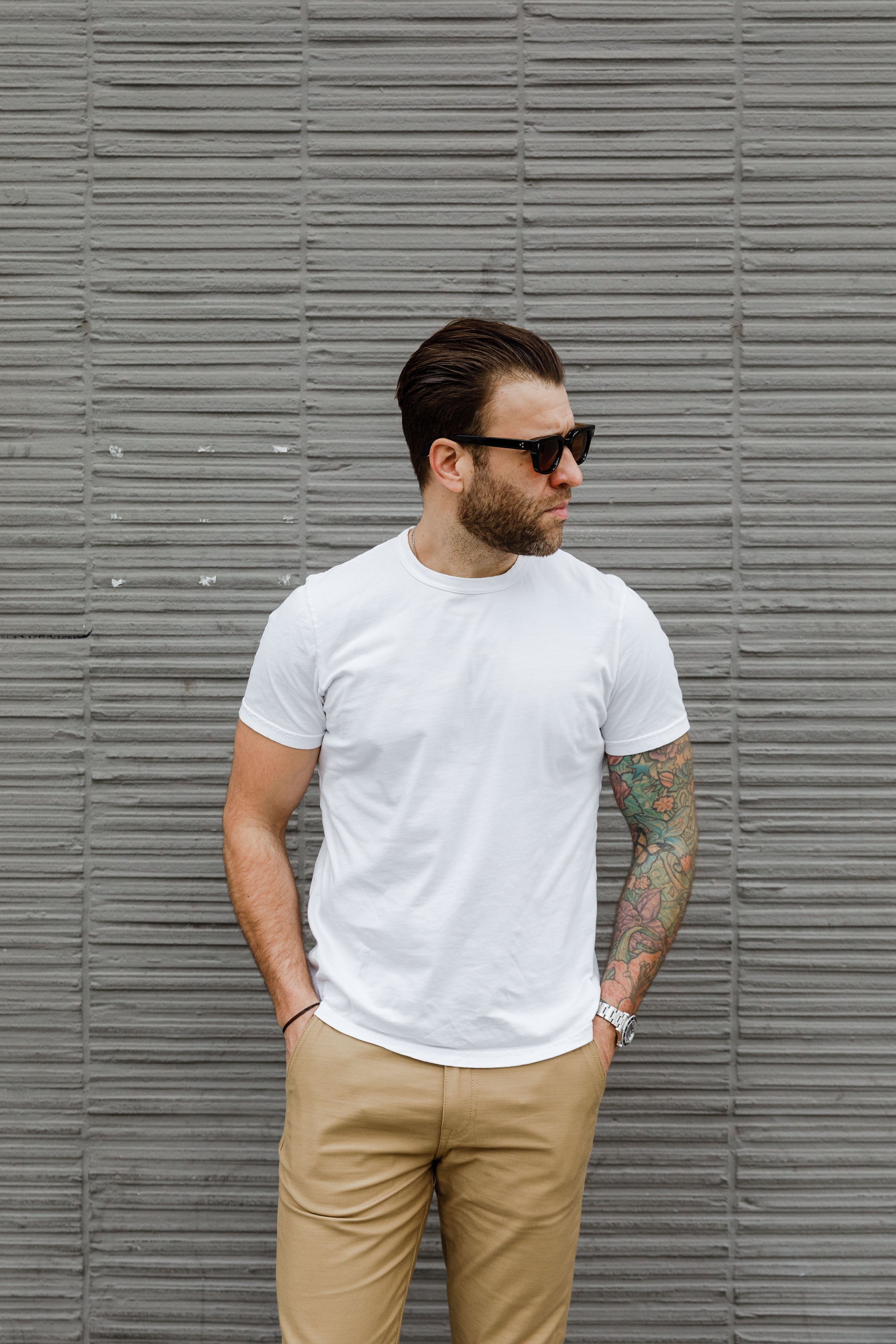 ButterScotch - Supima Crewneck - White