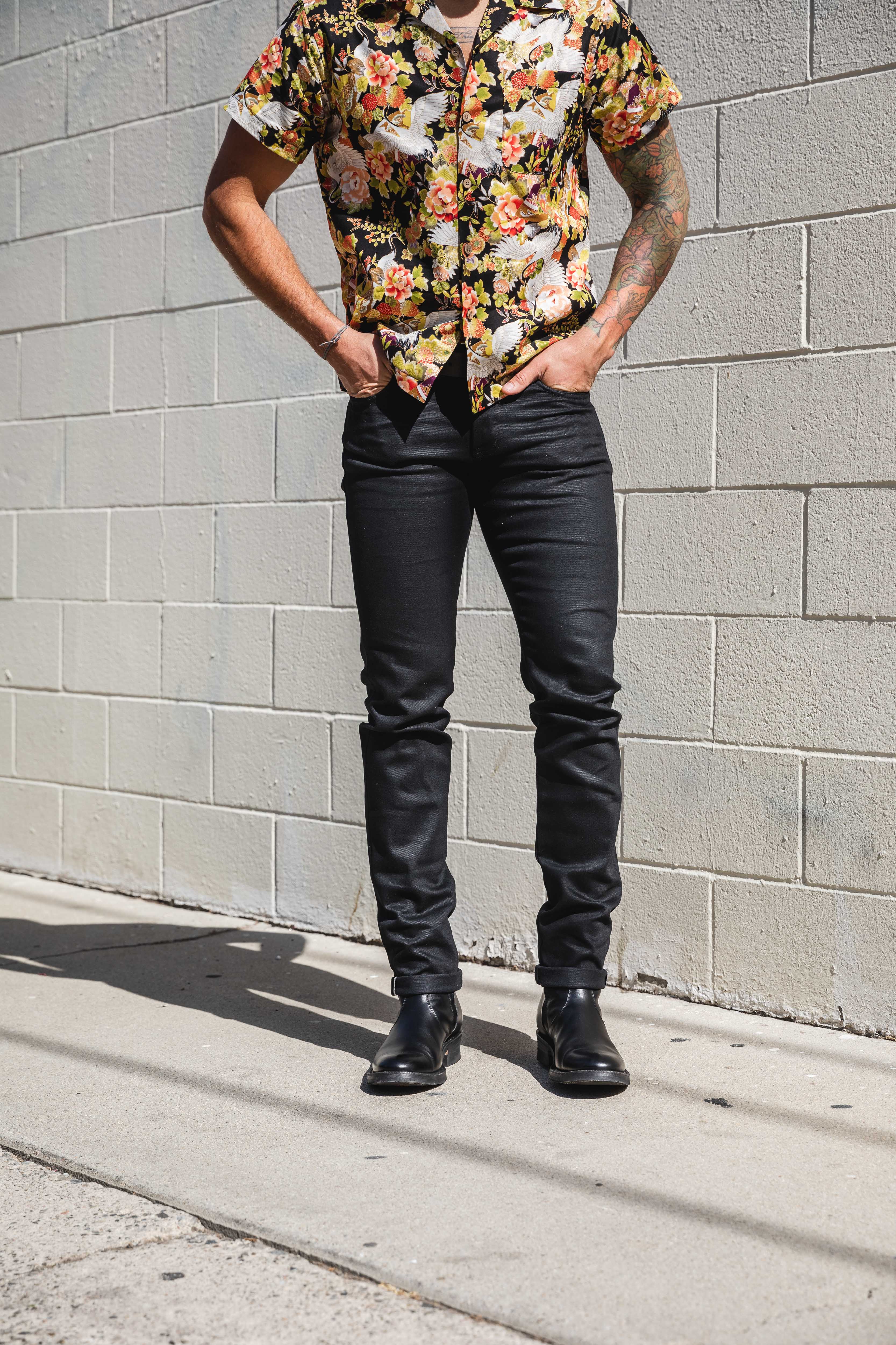 Naked & Famous - Super Guy - Black Cobra
