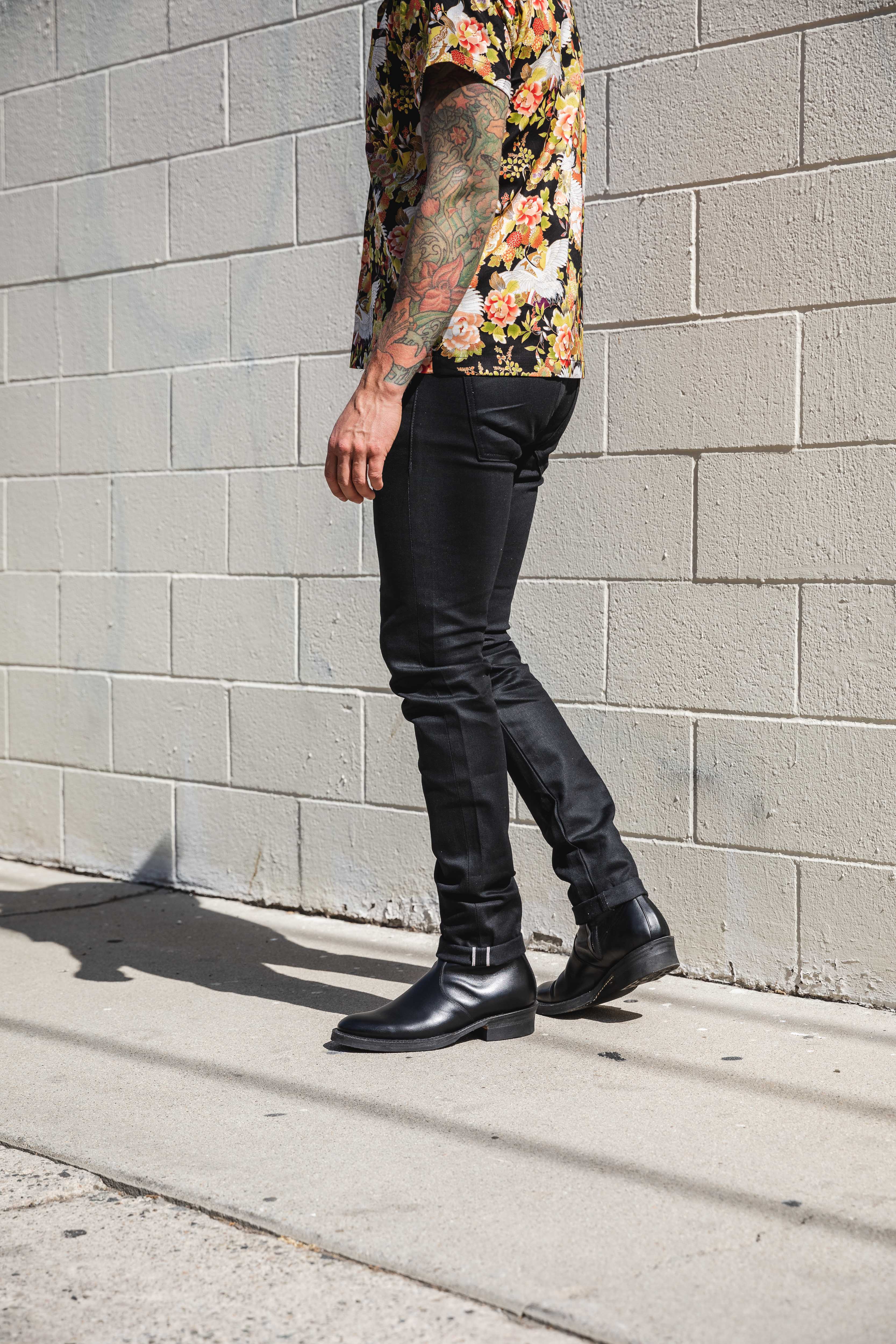 Naked & Famous - Super Guy - Black Cobra