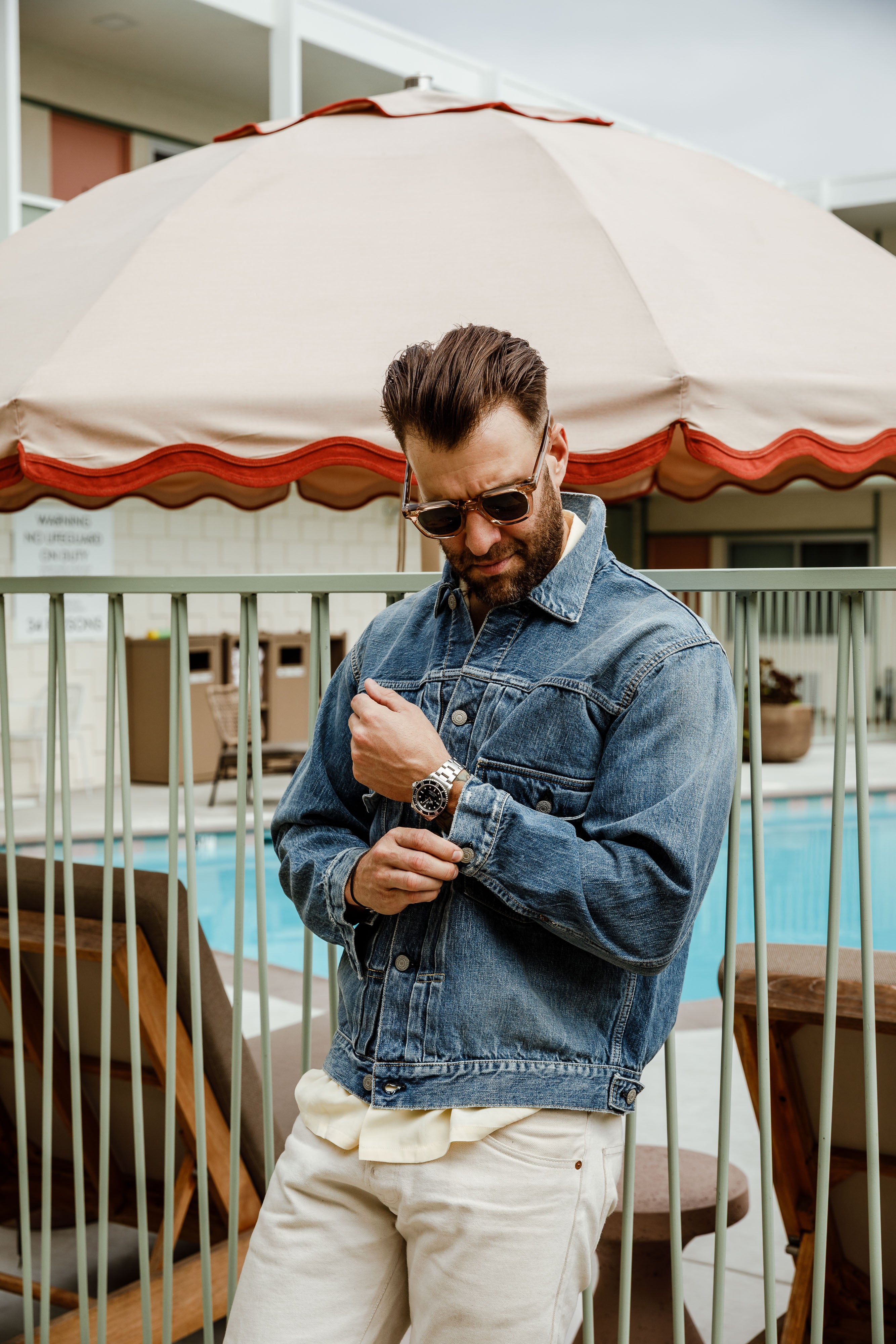 Full Count - 2102 Type 2 Denim Jacket - Dartford Washed Indigo