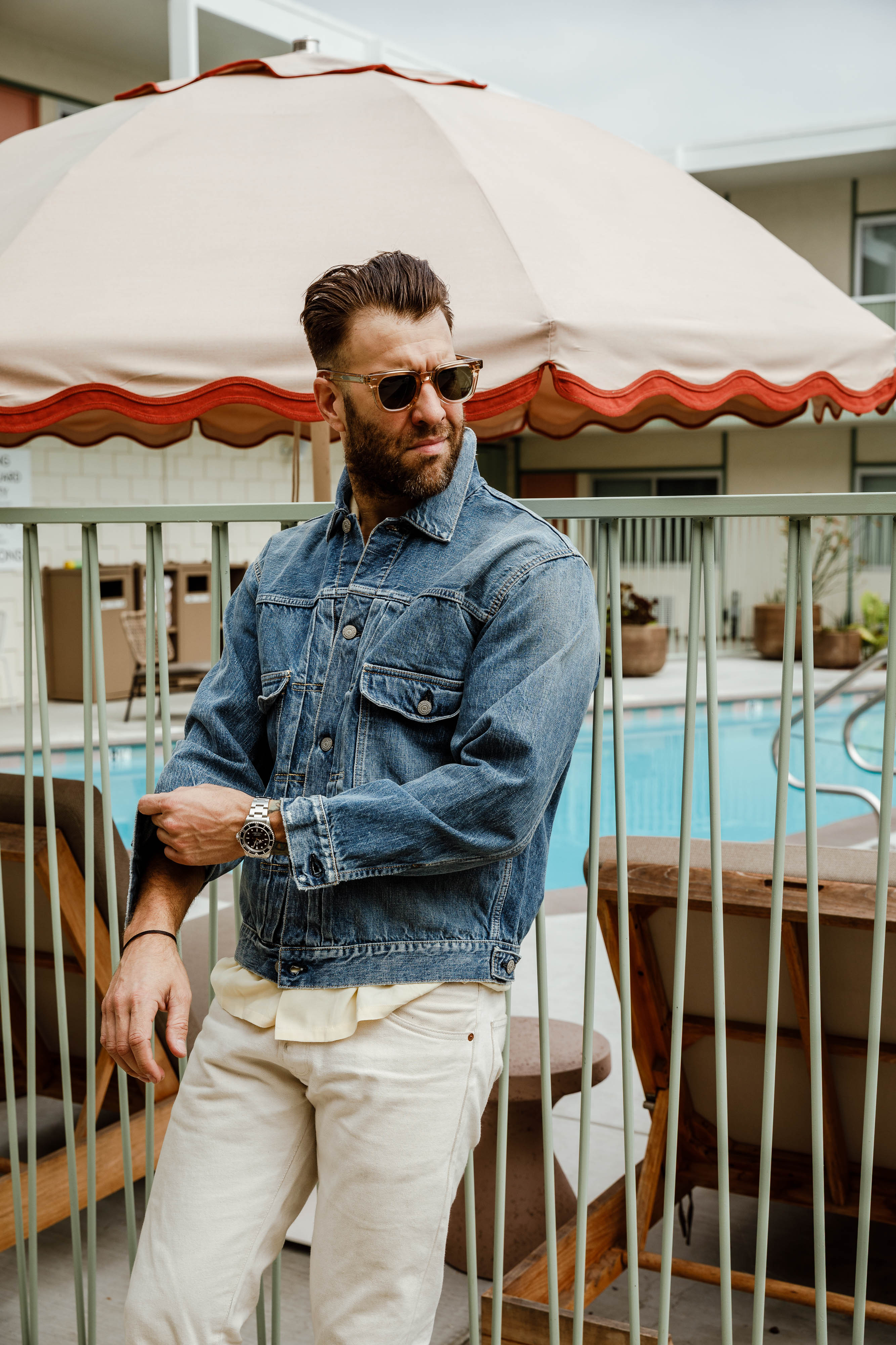 Full Count - 2102 Type 2 Denim Jacket - Dartford Washed Indigo