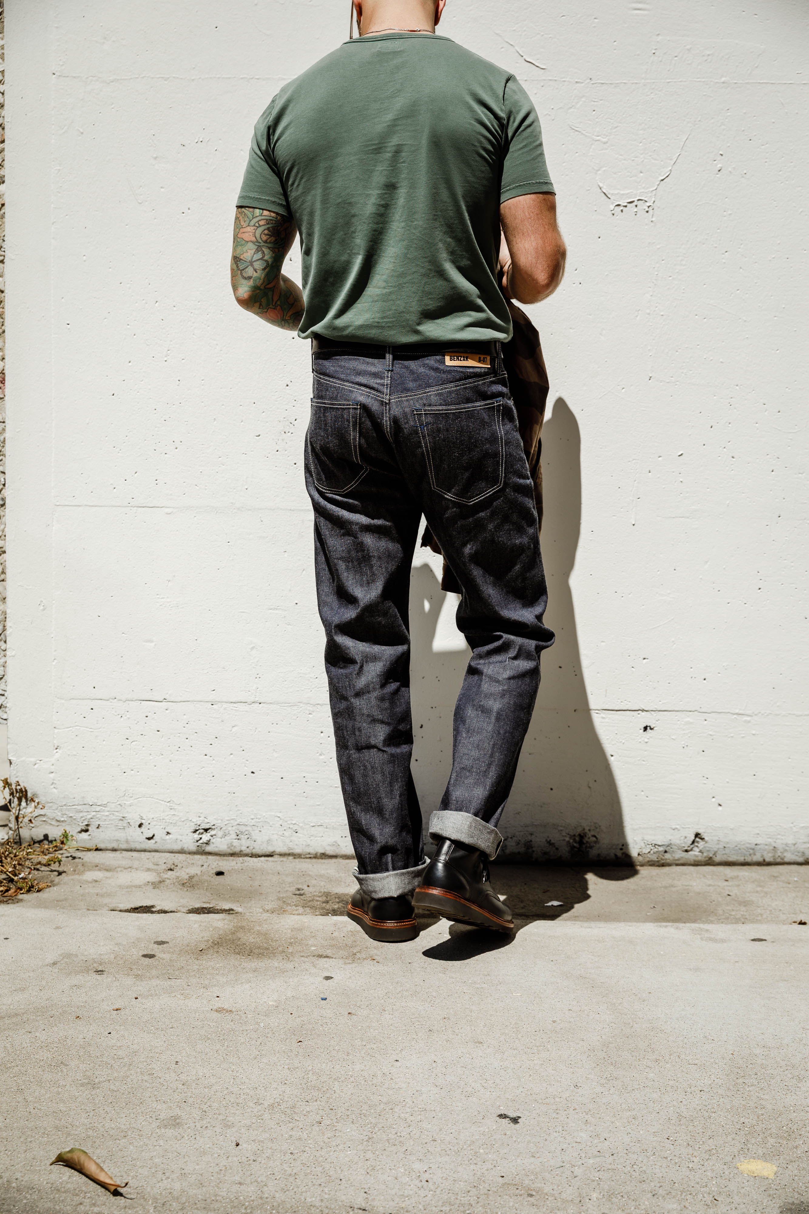 Benzak Denim Developers - B-07 Relaxed Straight Leg - 10 oz. Antique Indigo Selvedge