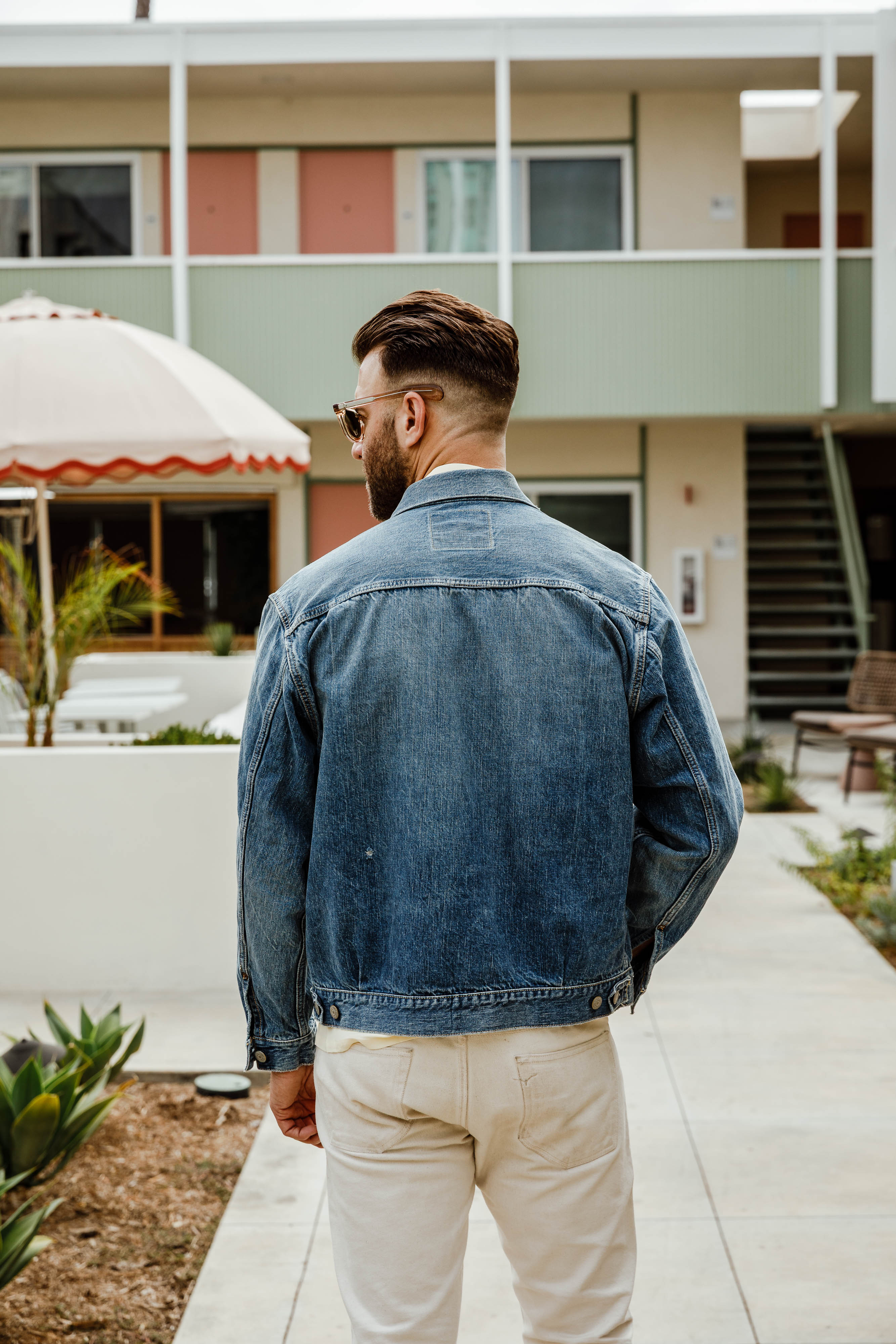 Full Count - 2102 Type 2 Denim Jacket - Dartford Washed Indigo