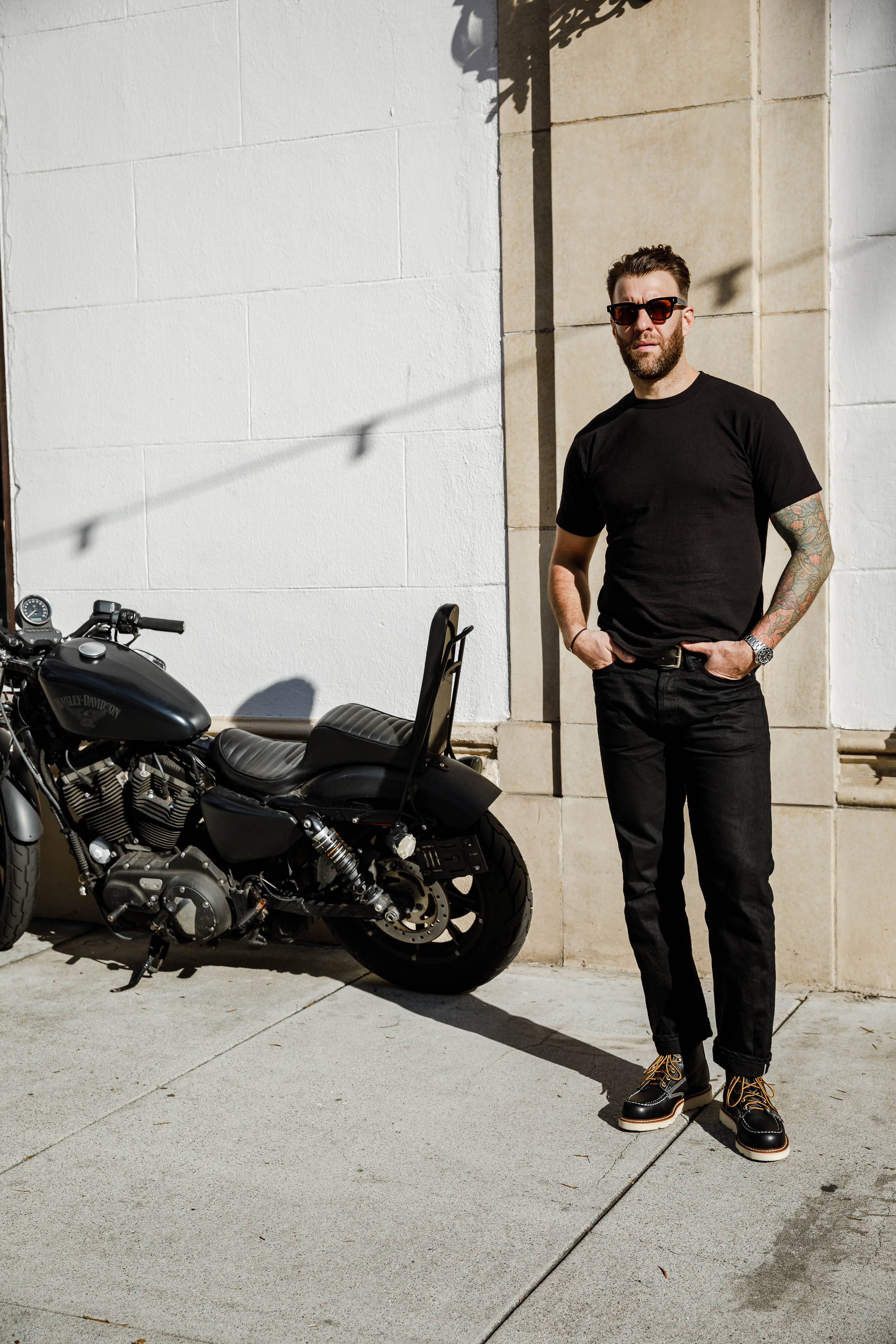 3sixteen - CS-222x Classic Straight - 12.5oz Lightweight Double Black Selvedge