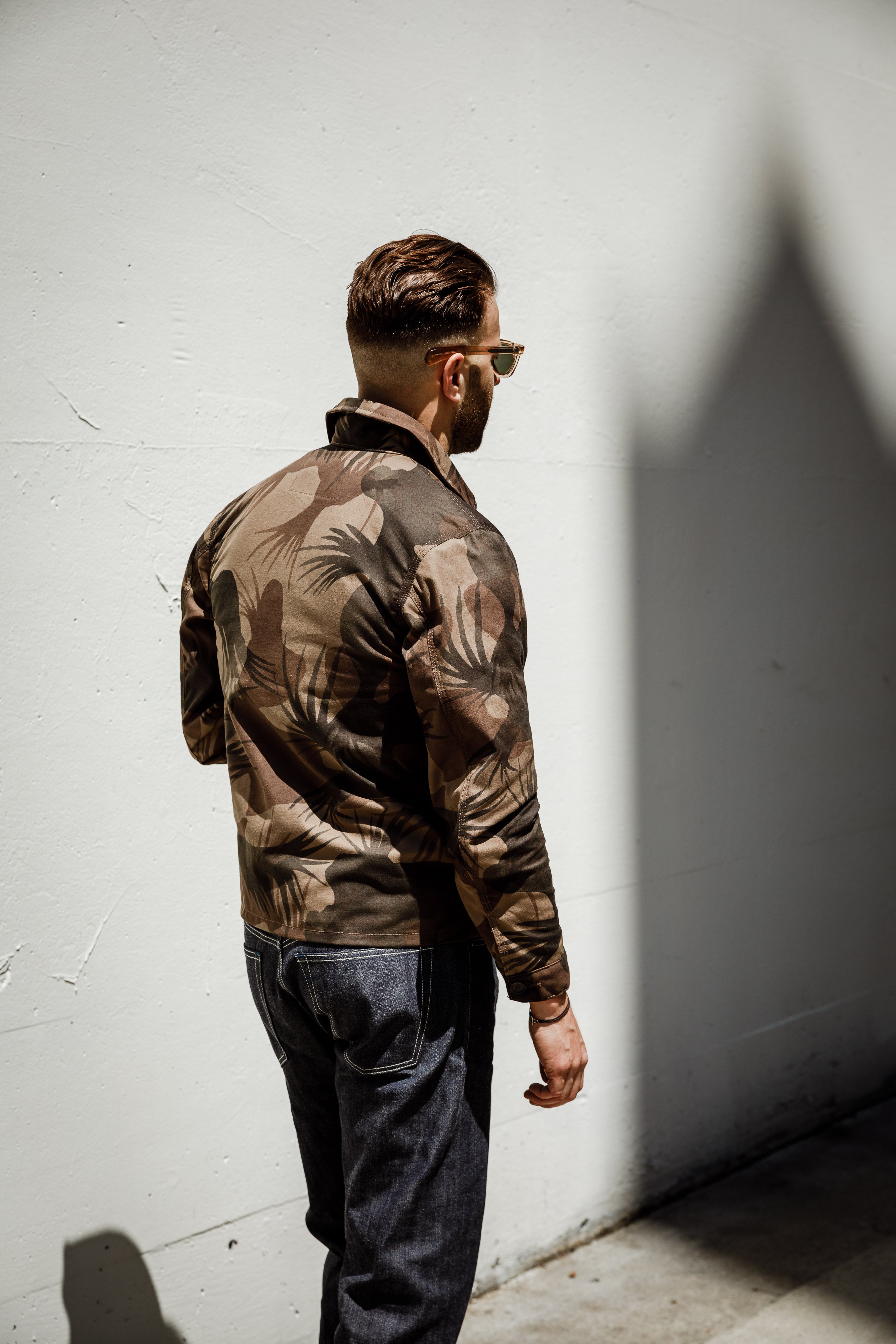 Naked & Famous - Zip Jacket - Fern Camo