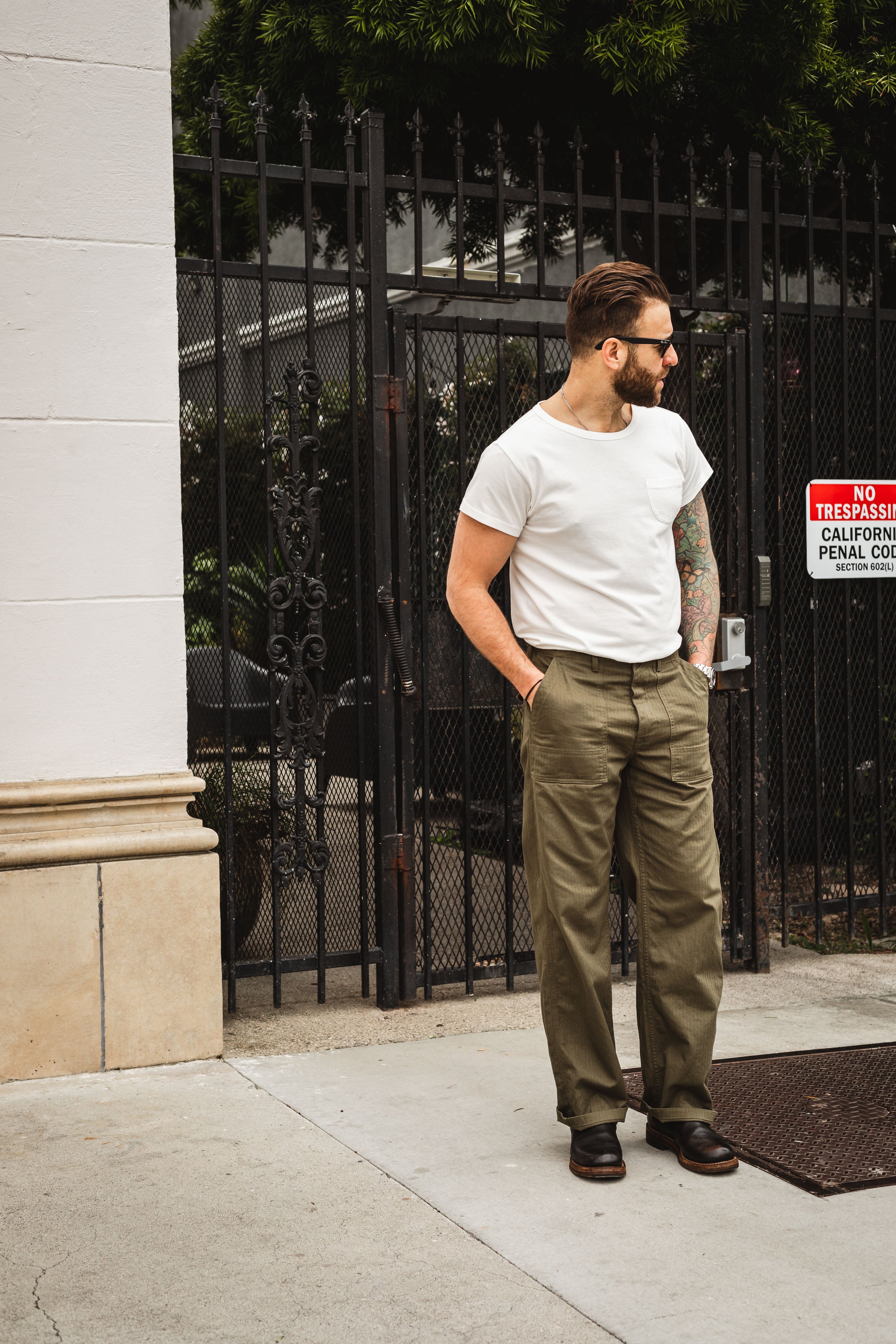 Nudie - Tuff Tony - Fatigue Pants - Olive