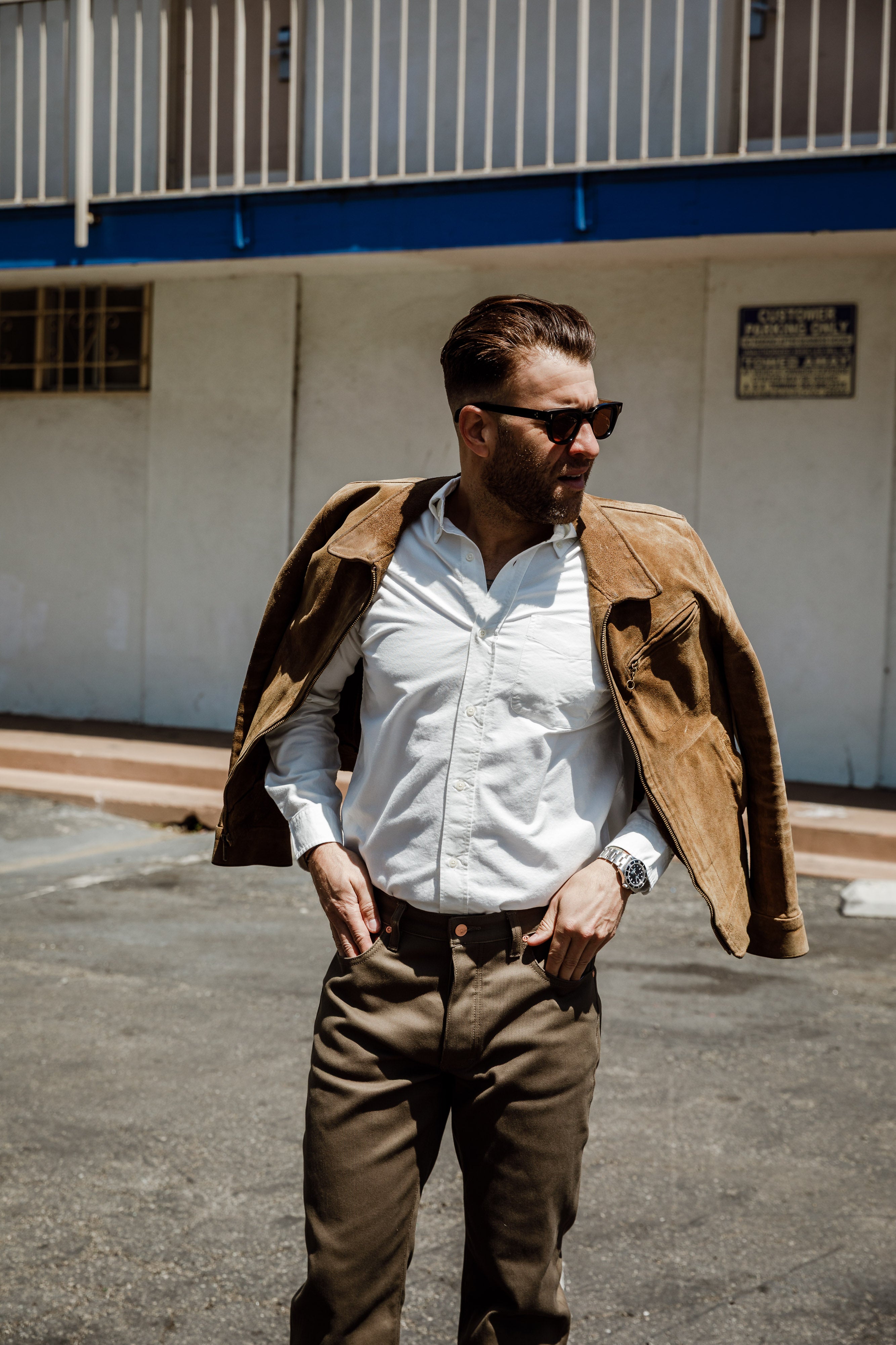Wythe - Oxford Cloth Button Down - Classic White