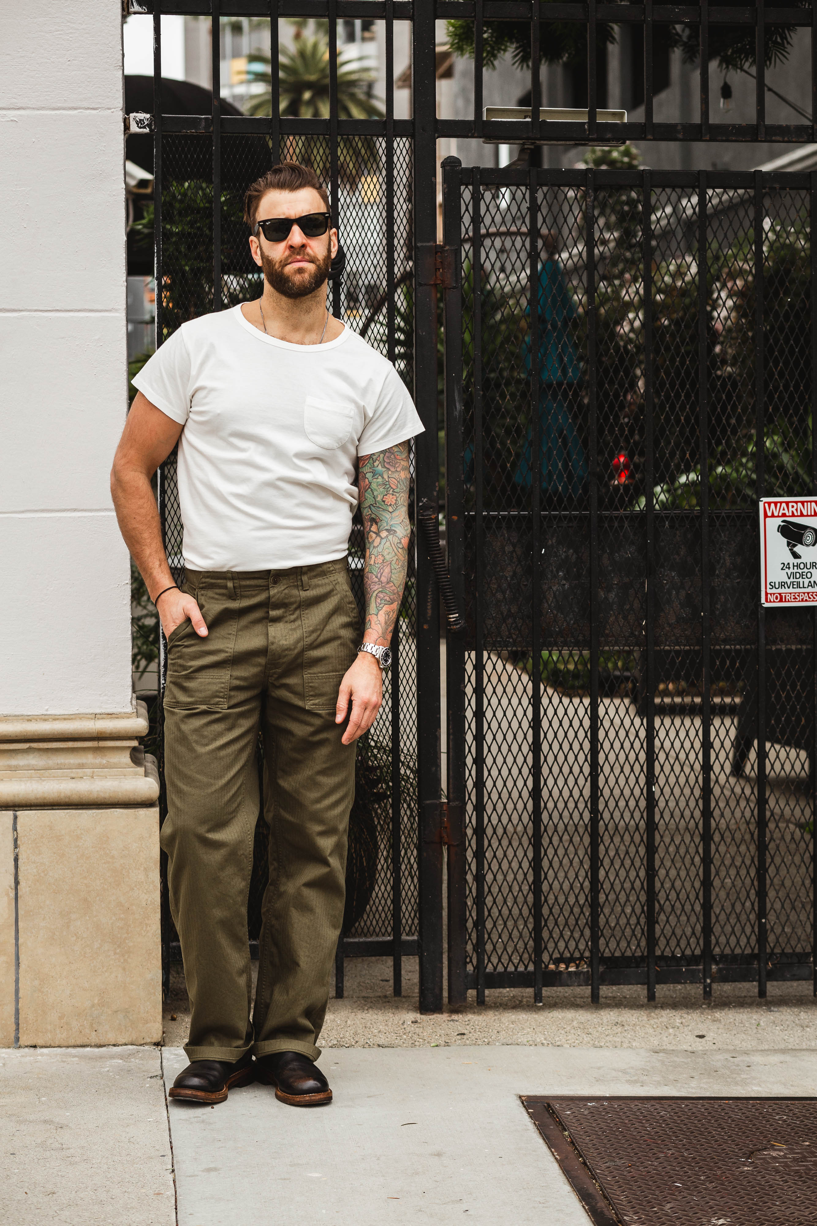 Nudie - Tuff Tony - Fatigue Pants - Olive