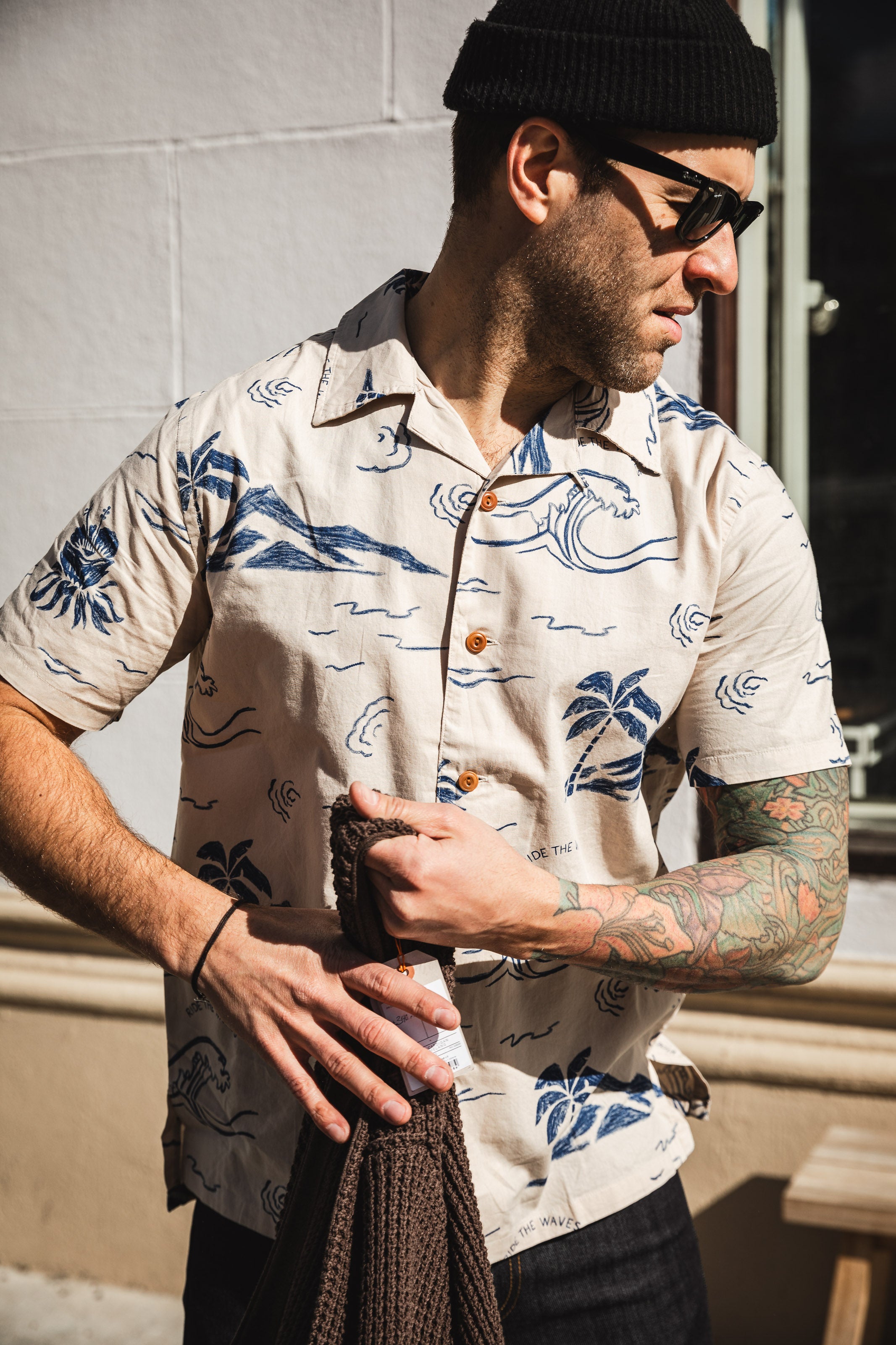 Nudie - Arvid Waves - Hawaii Shirt