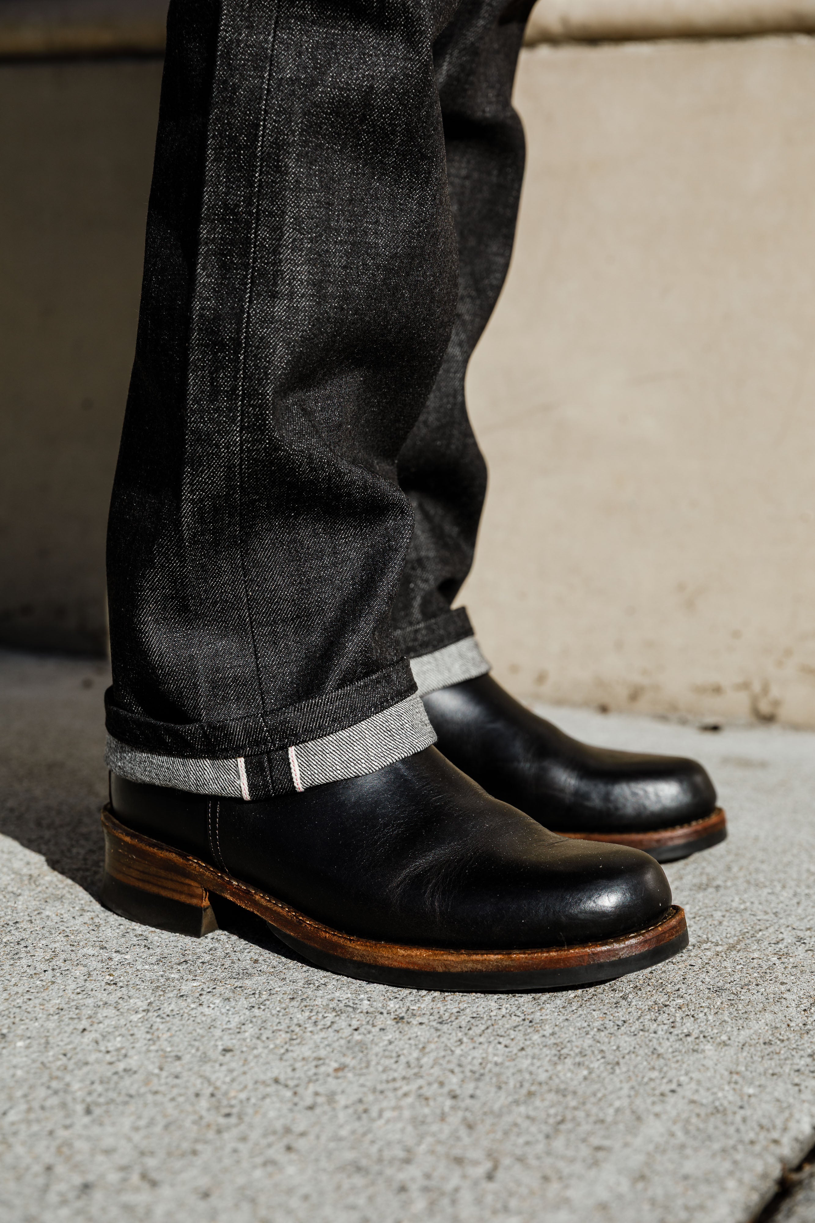 Naked & Famous - True Guy - 15oz Yatagarasu Selvedge - Black