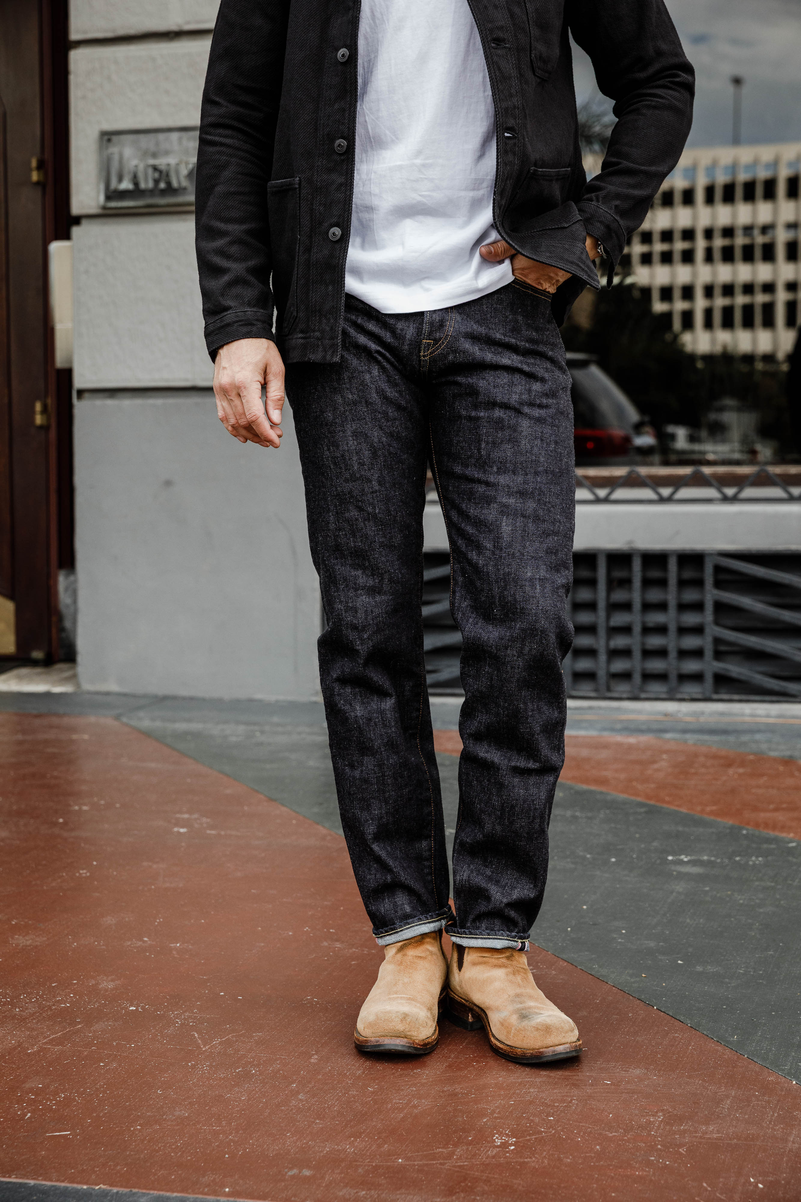 Momotaro - MMJB0201 "Classic" 15.7oz Indigo Selvedge Denim - Tapered Fit