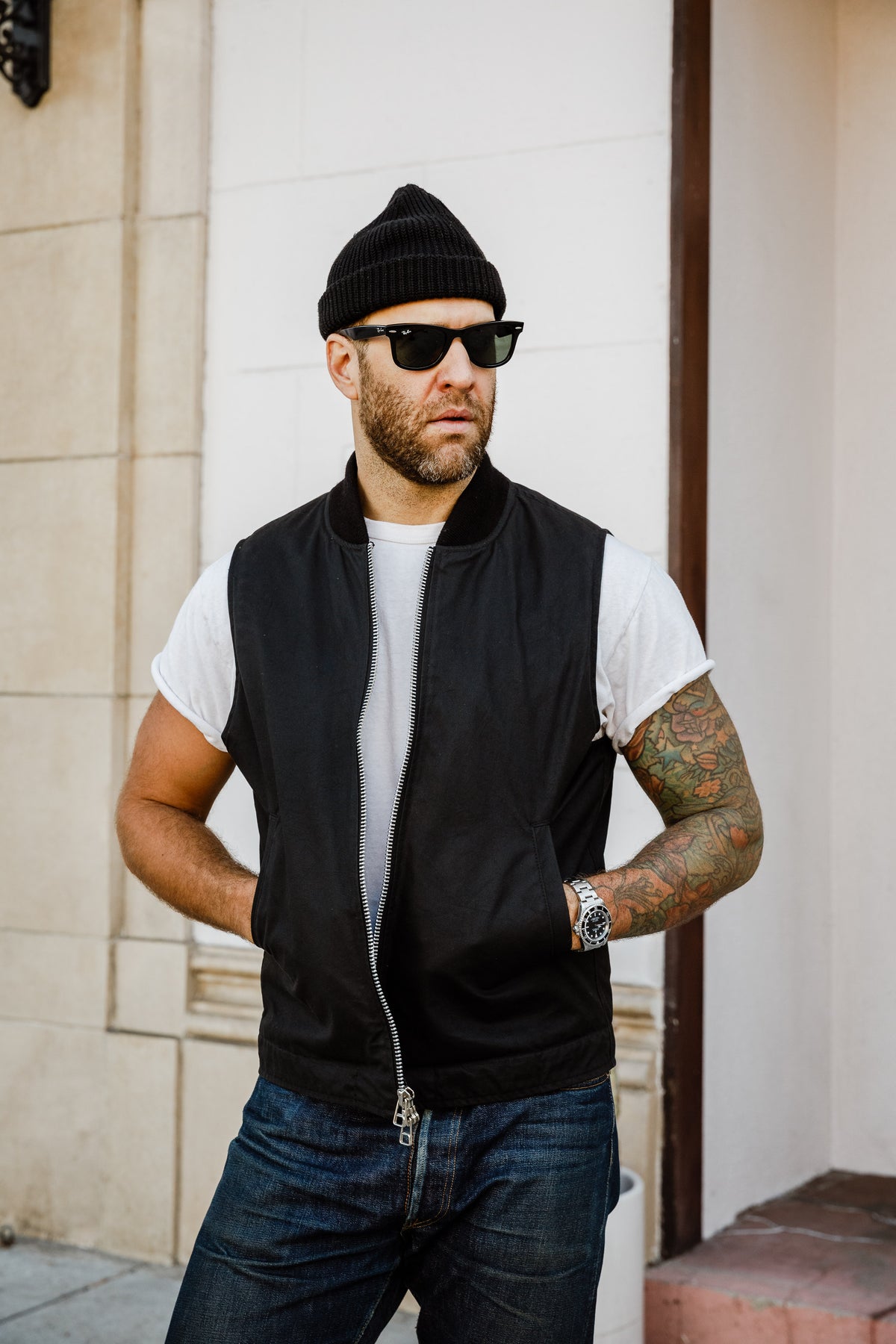 Dehen 1920 x ButterScotch - Flight Vest
