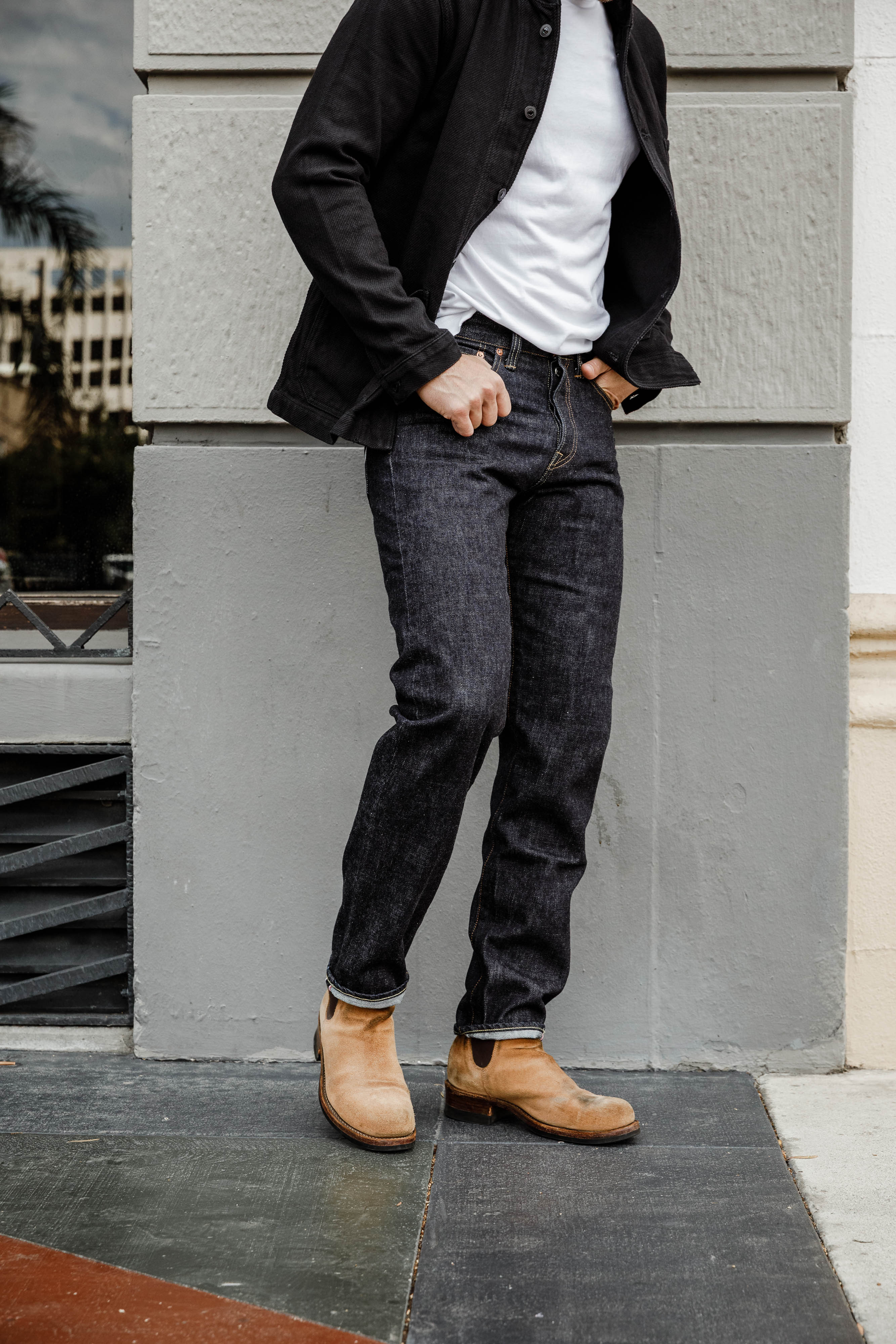 Momotaro - MMJB0201 "Classic" 15.7oz Indigo Selvedge Denim - Tapered Fit