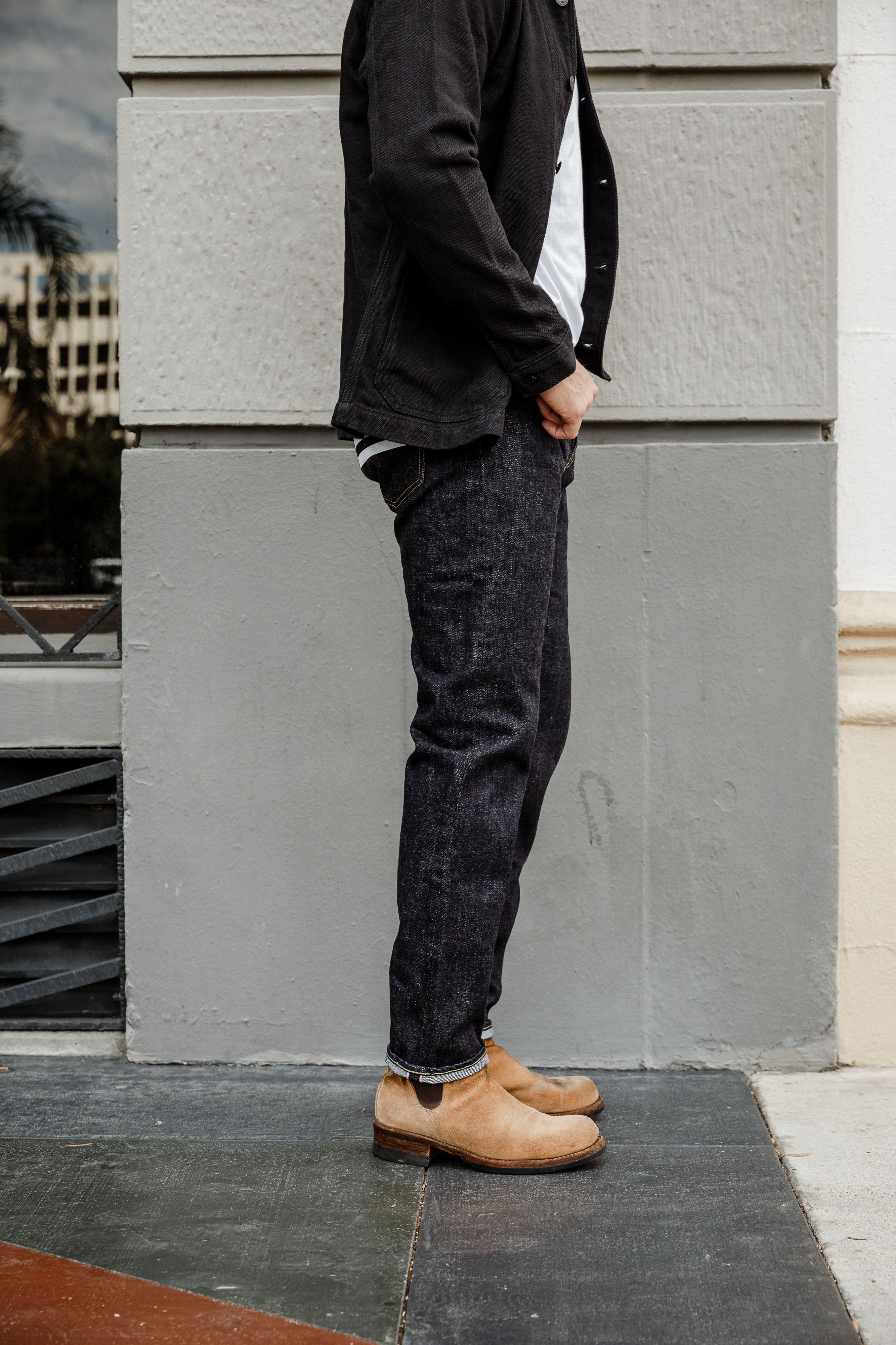Momotaro - MMJB0201 "Classic" 15.7oz Indigo Selvedge Denim - Tapered Fit