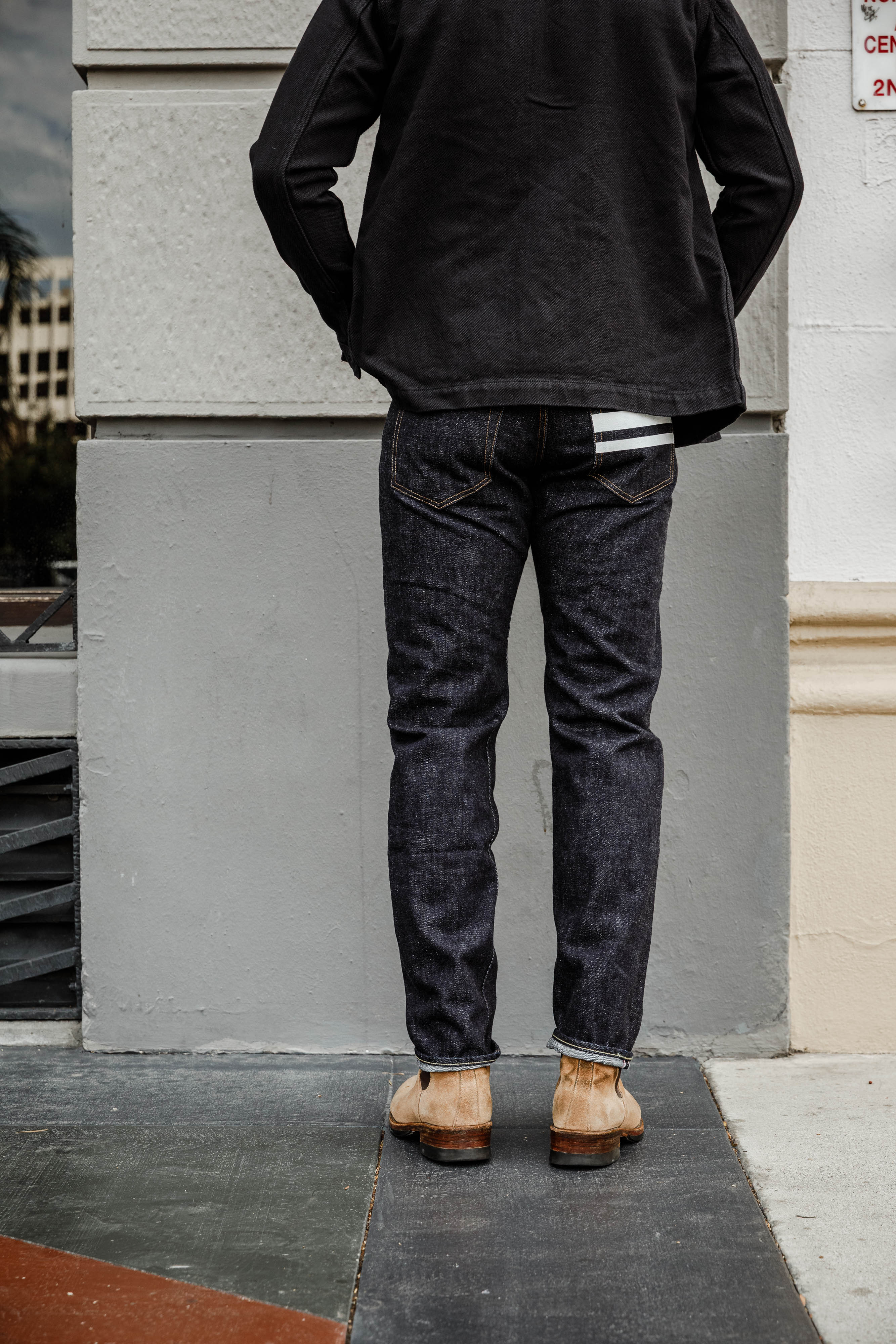 Momotaro - MMJB0201 "Classic" 15.7oz Indigo Selvedge Denim - Tapered Fit