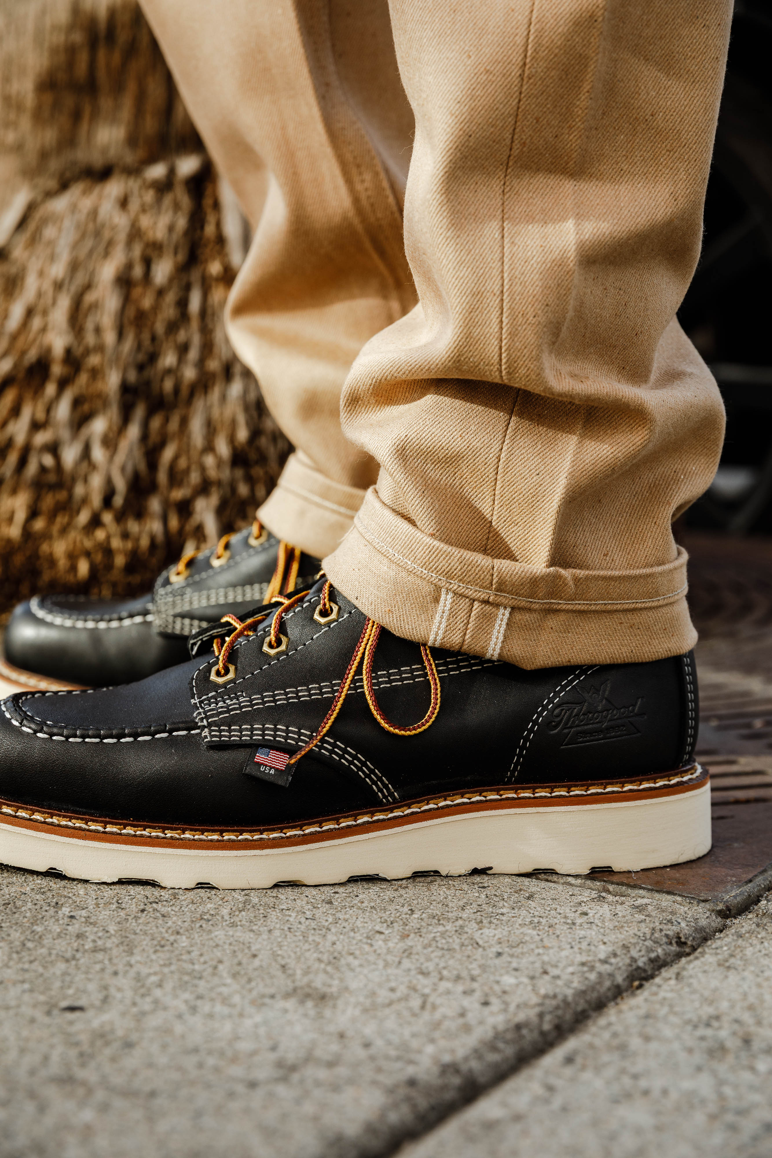 Naked & Famous - Weird Guy - 13oz Brown Fox Selvedge