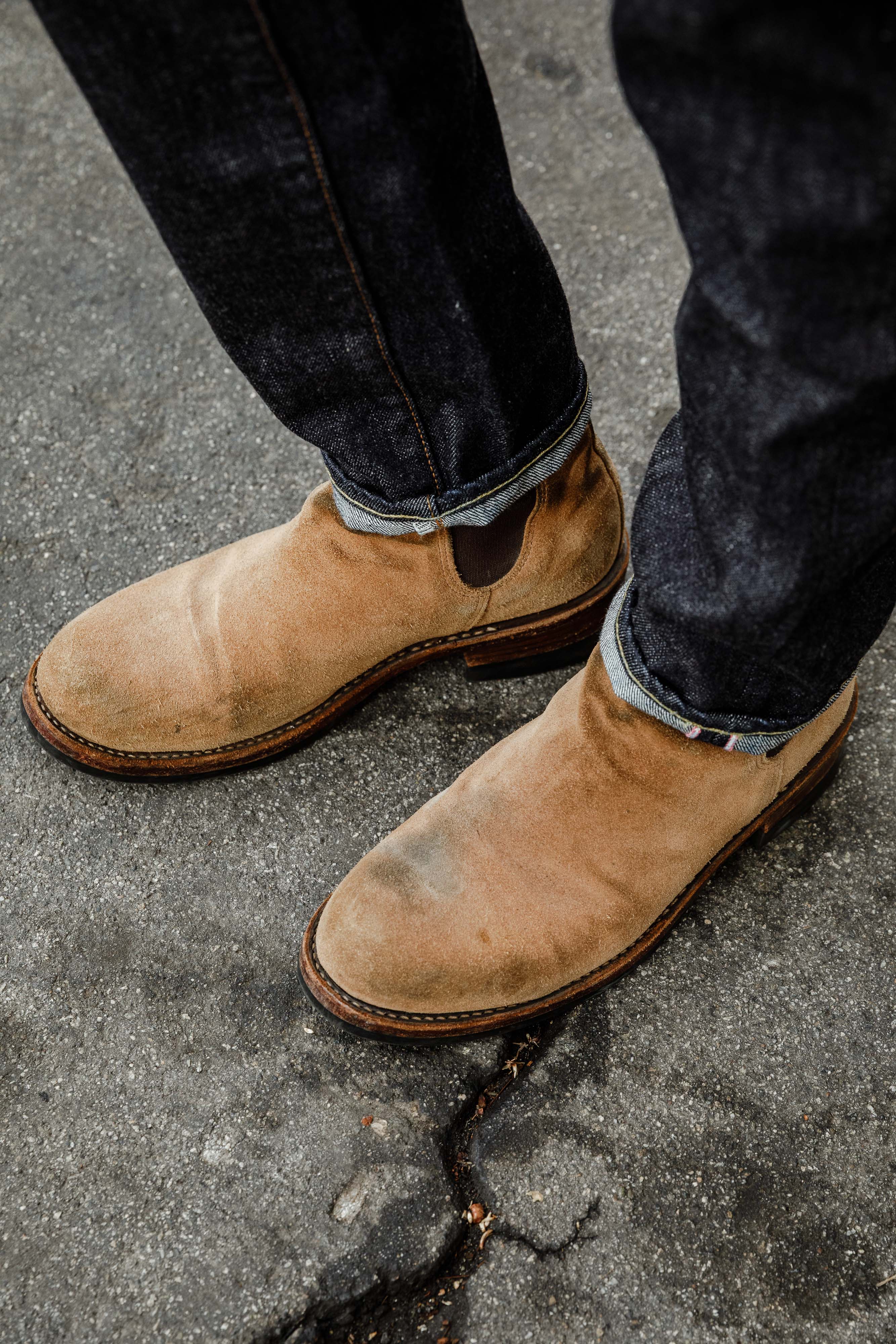 ButterScotch Boots - Clubman Chelsea - Tan Roughout