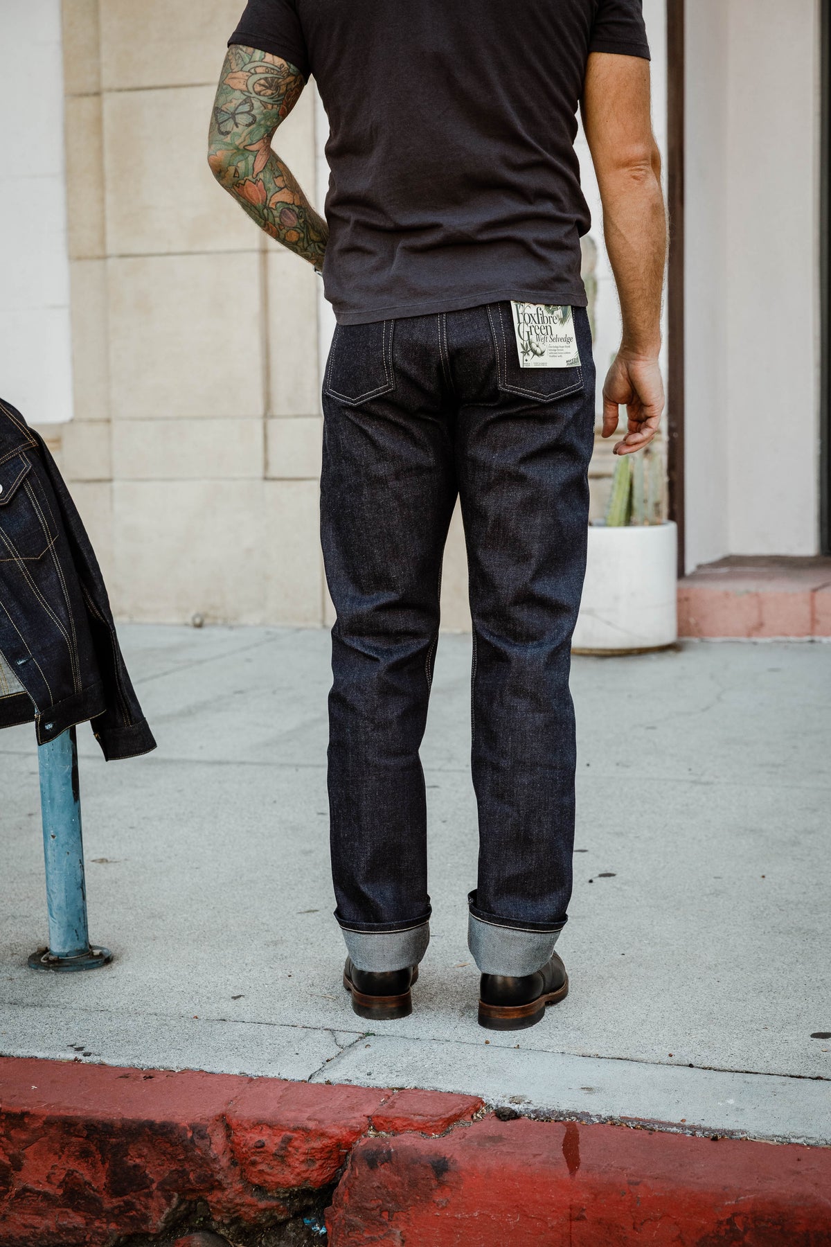 Naked & Famous - True Guy - FoxFibre® Green Weft Selvedge