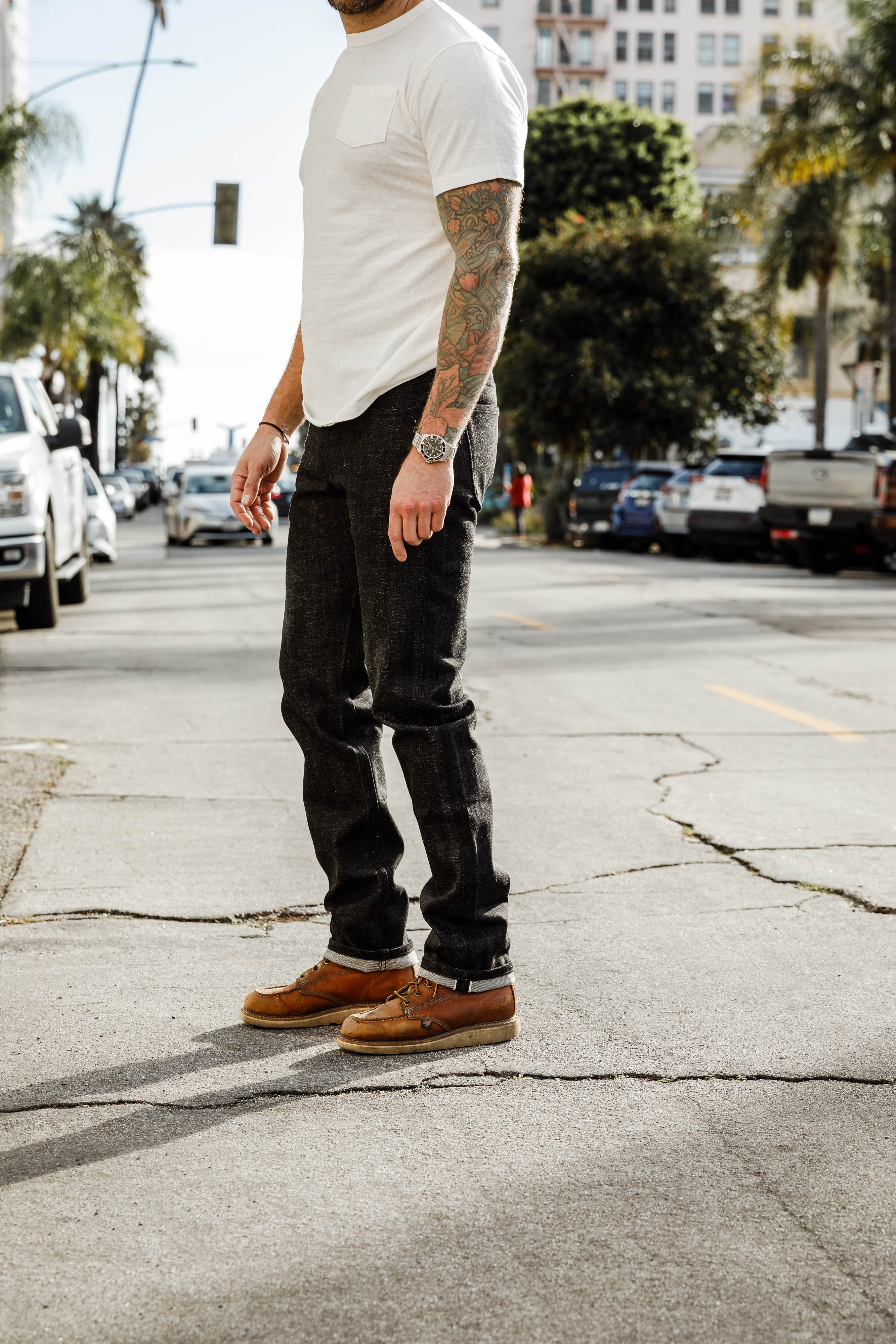 Naked & Famous - Weird Guy - 15oz Yatagarasu Selvedge - Black