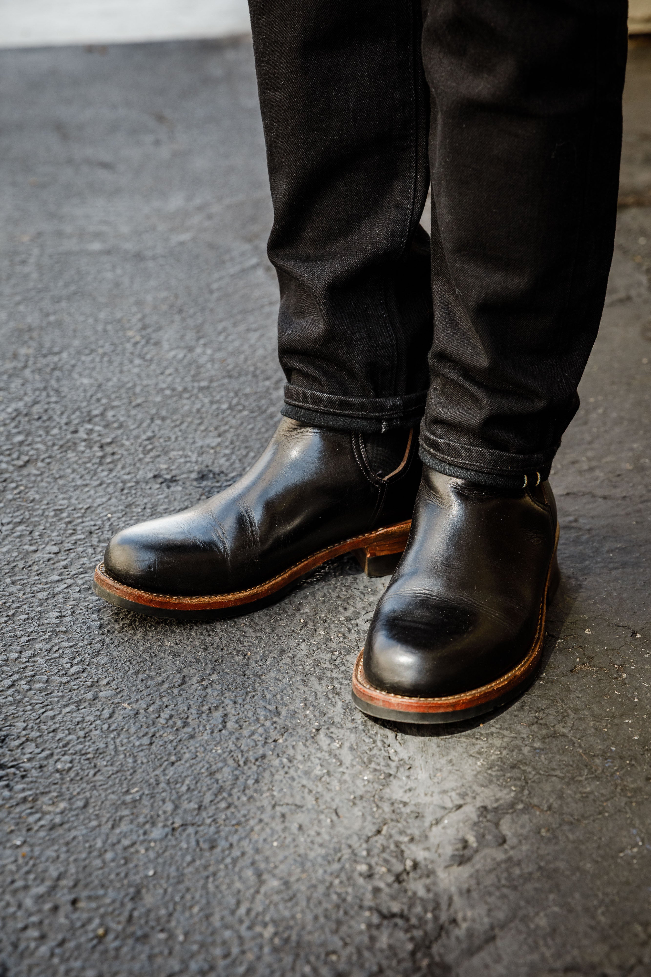 ButterScotch Boots - Clubman Chelsea - Black Chromexcel