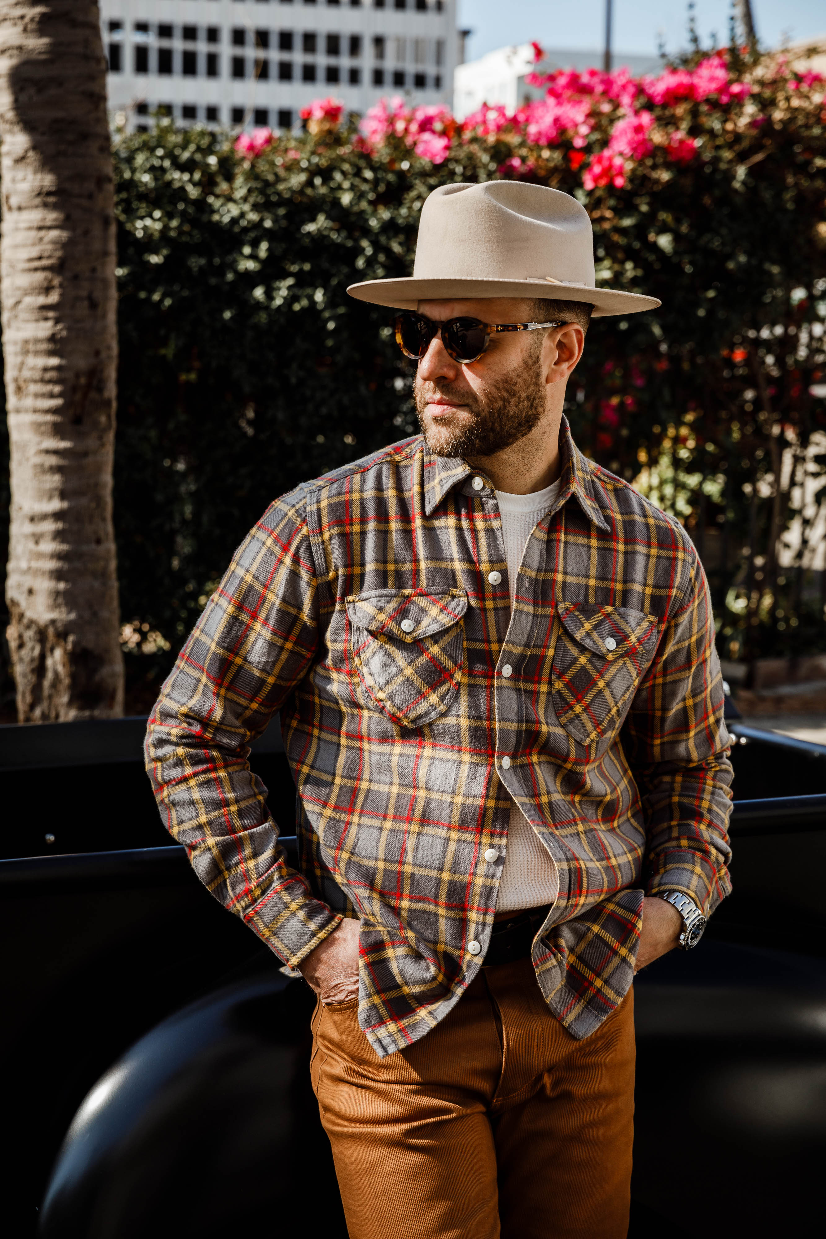3sixteen - P3 Round - SP-01 Sunglasses - Tortoise / Brown