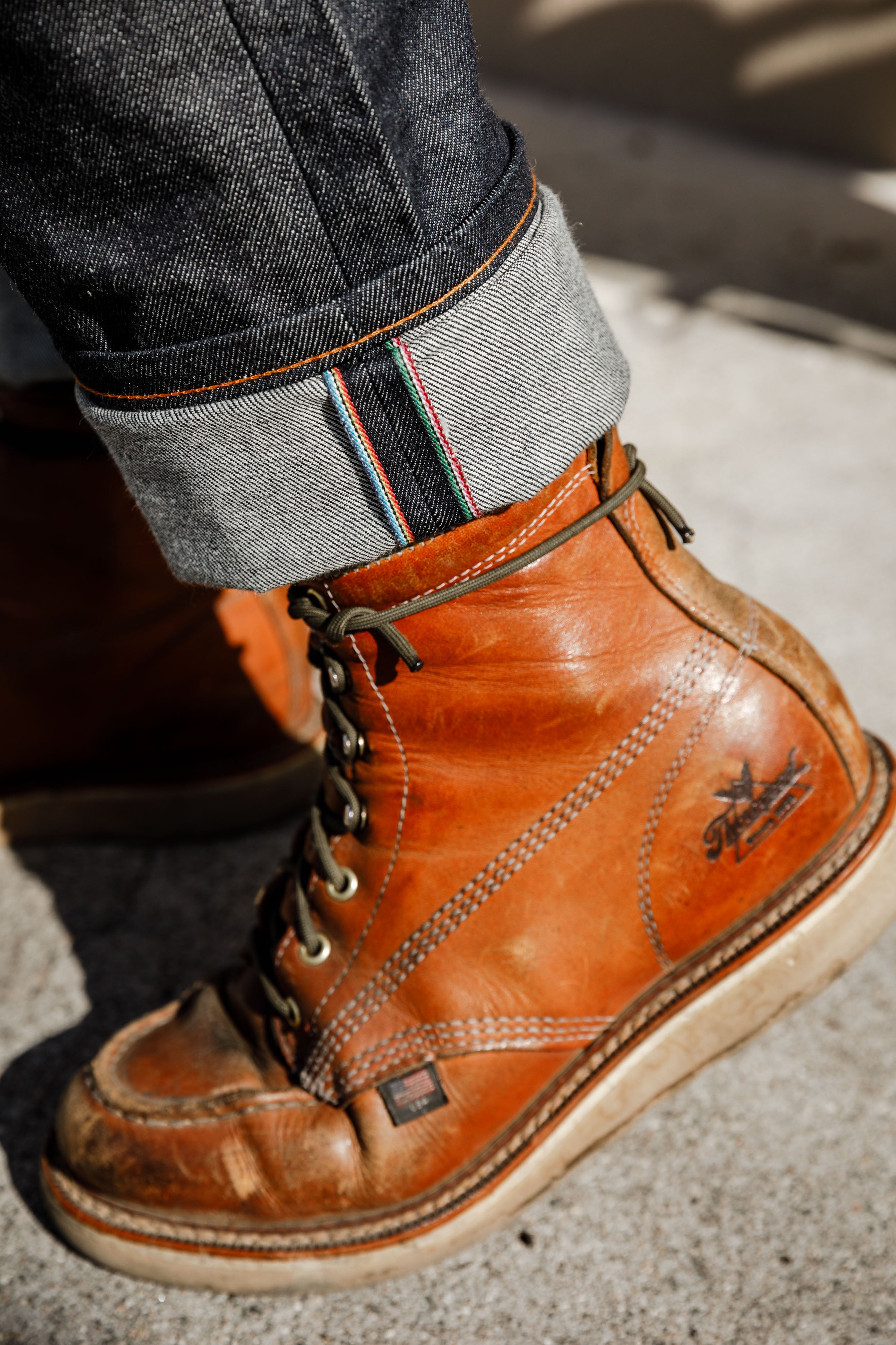 Naked & Famous - Weird Guy - Dia De Los Muertos Selvedge