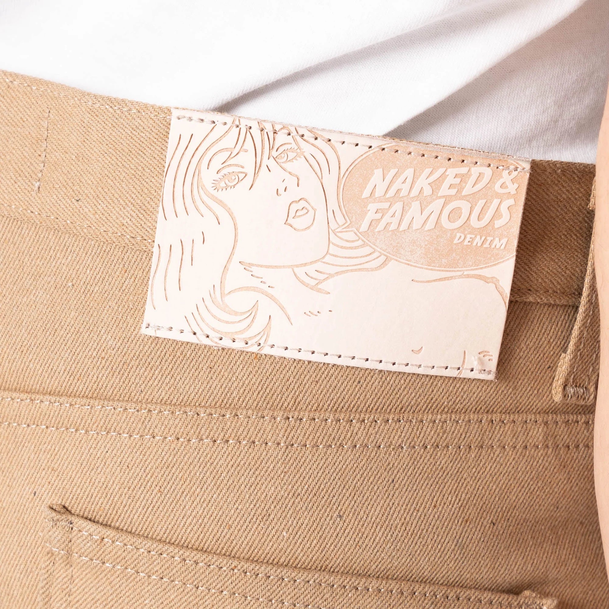 Naked & Famous - Weird Guy - 13oz Brown Fox Selvedge