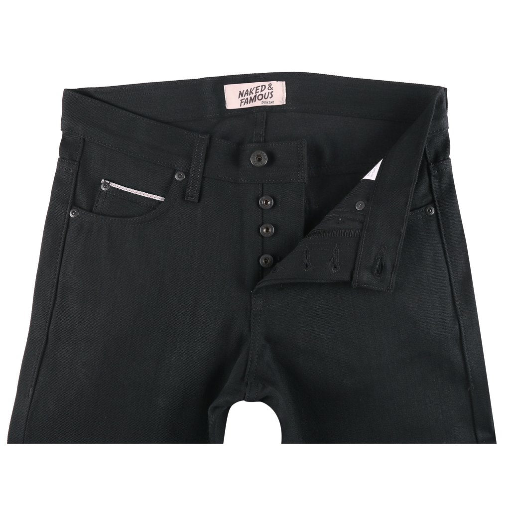 Naked & Famous - Super Guy - Black Cobra