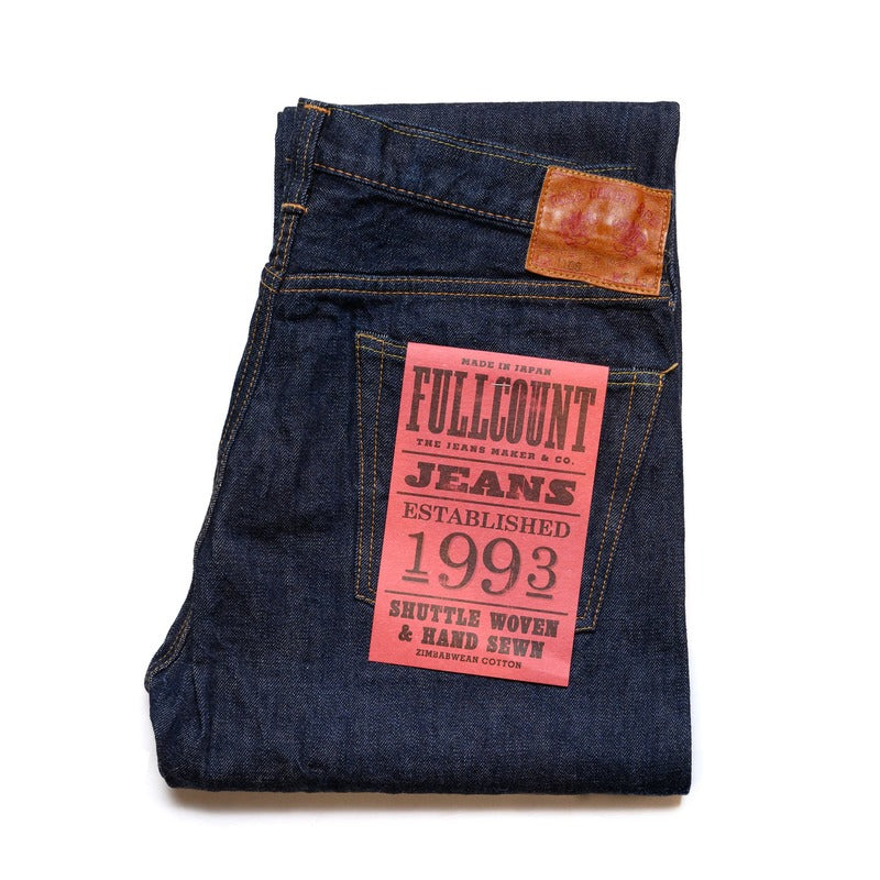 Full Count - 1108W Slim Straight - 13.75oz Selvedge (One Wash)