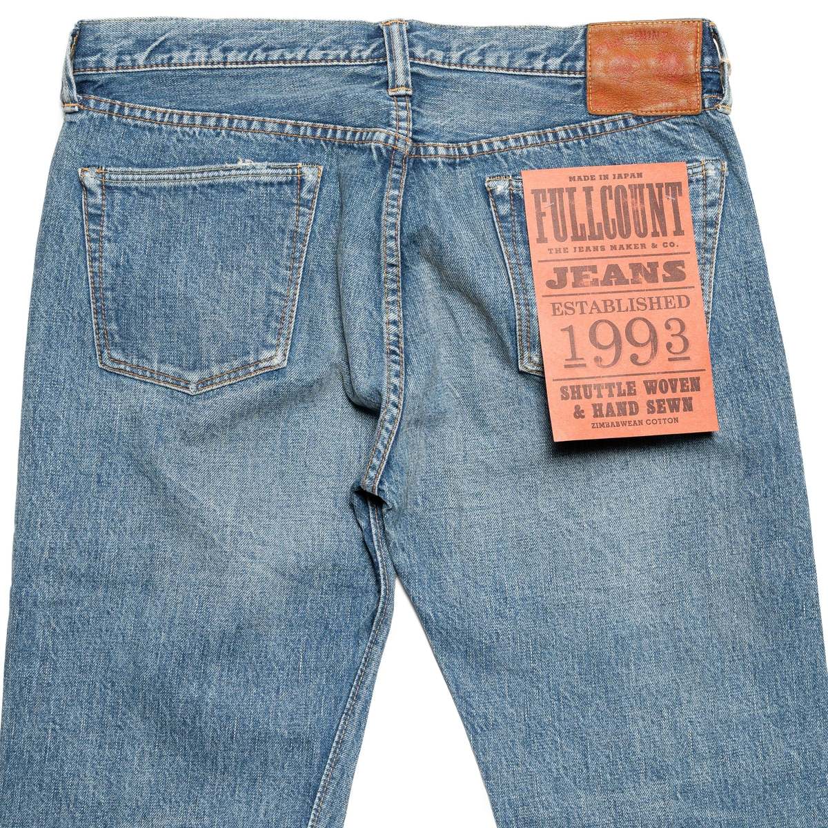 Full Count - 1108 Slim Straight - Dartford Washed 13.7oz